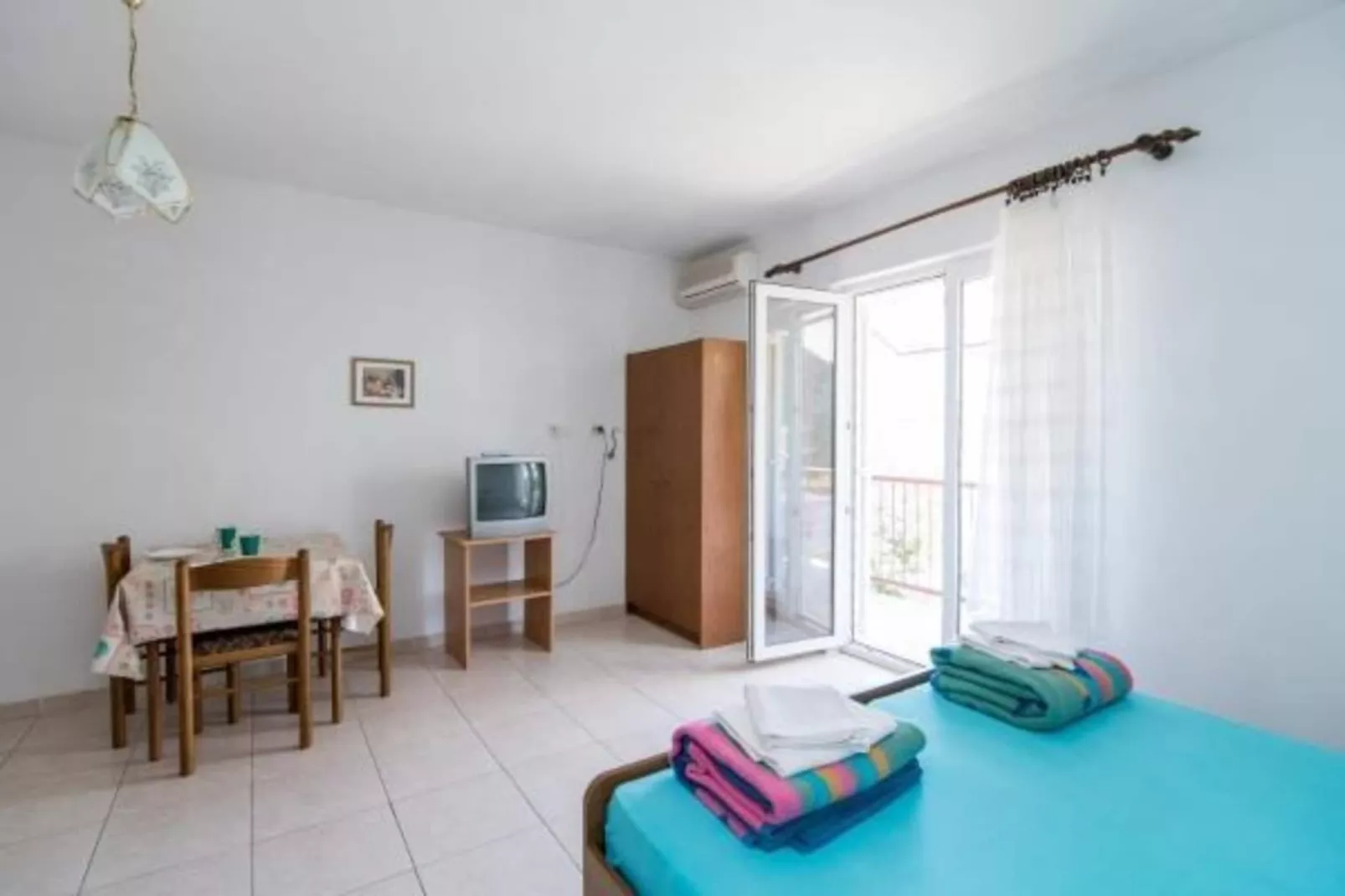 Apartments Boguvila - Studio with Terrace (A4) - (ST)-Bedroom