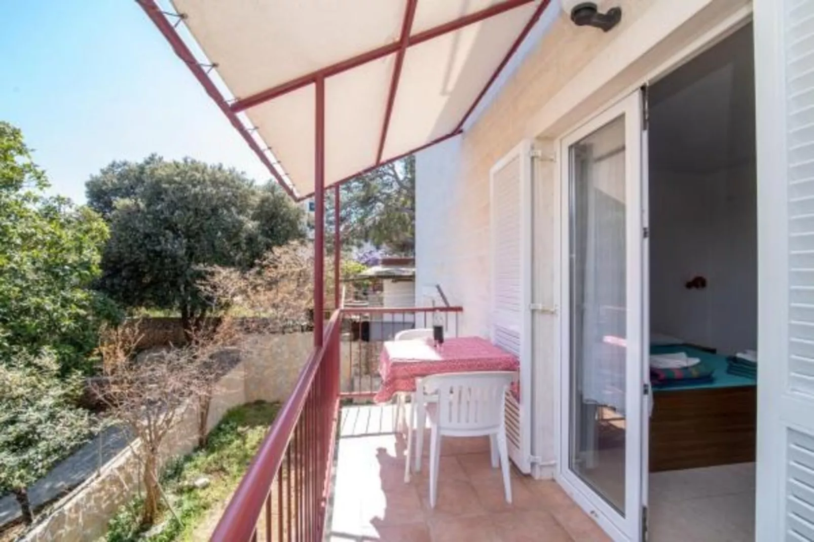 Apartments Boguvila - Studio with Terrace (A4) - (ST)-Terrace balcony