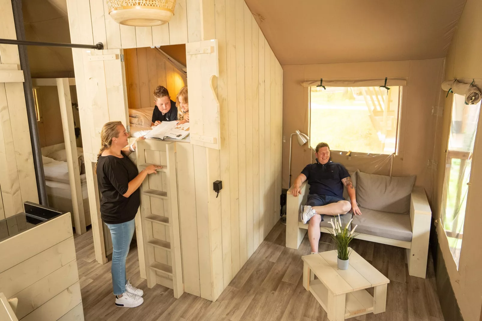 Tongasoa-Lodges 4 Personen-Living room
