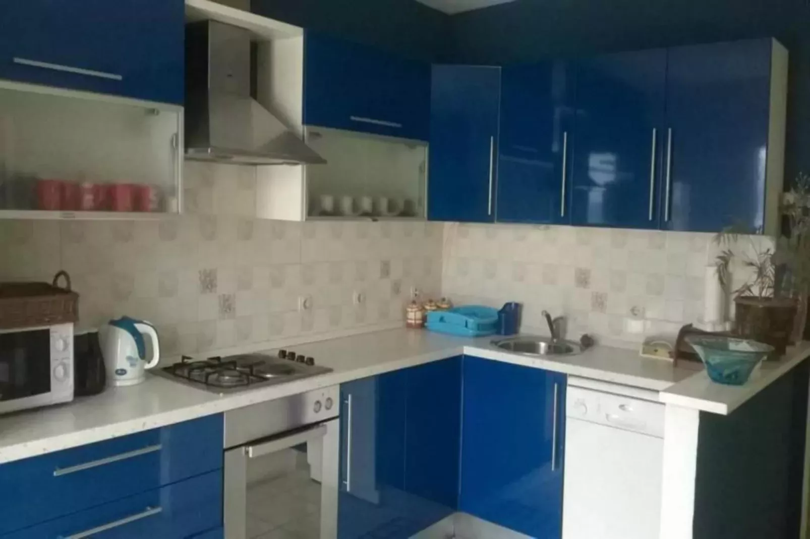 Apartment Roksy - Two-Bedroom Apartment with Terrace and Sea View (ST)-Kitchen