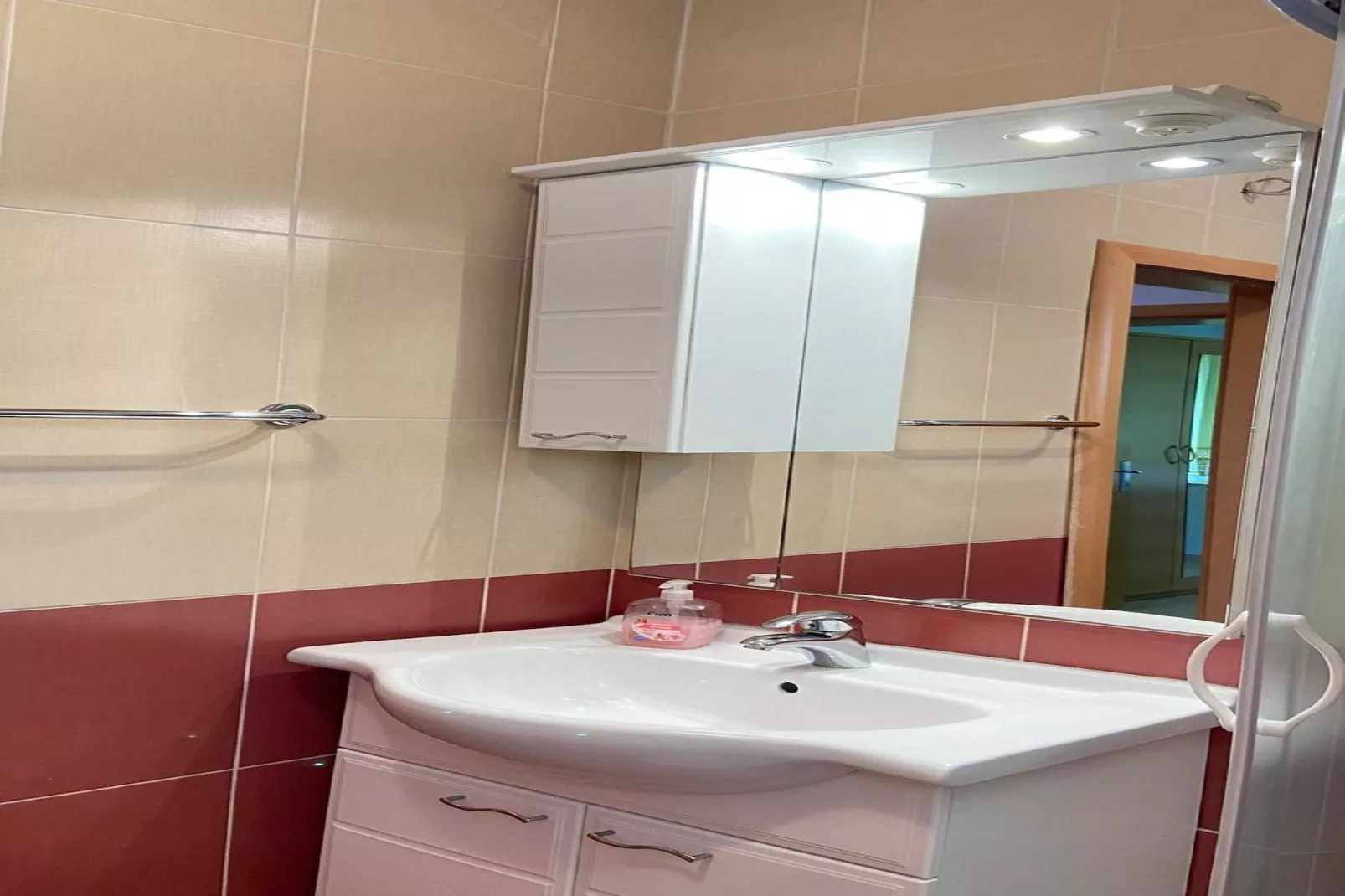 Apartments Tiho & Jelena- One Bedroom Apartment with Balcony and Sea View (Maestral)-Bathroom