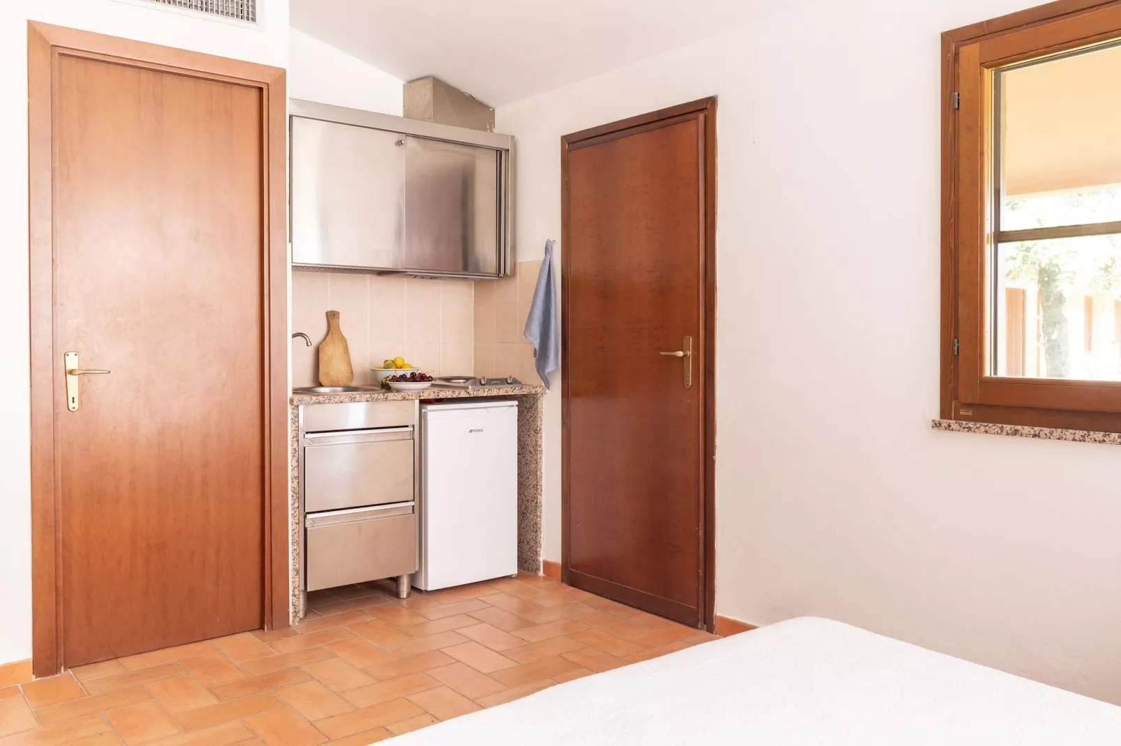 Gitavillage California 1-Zi-Villino Comfort Monolocale Terrasse 25 qm-Kitchen