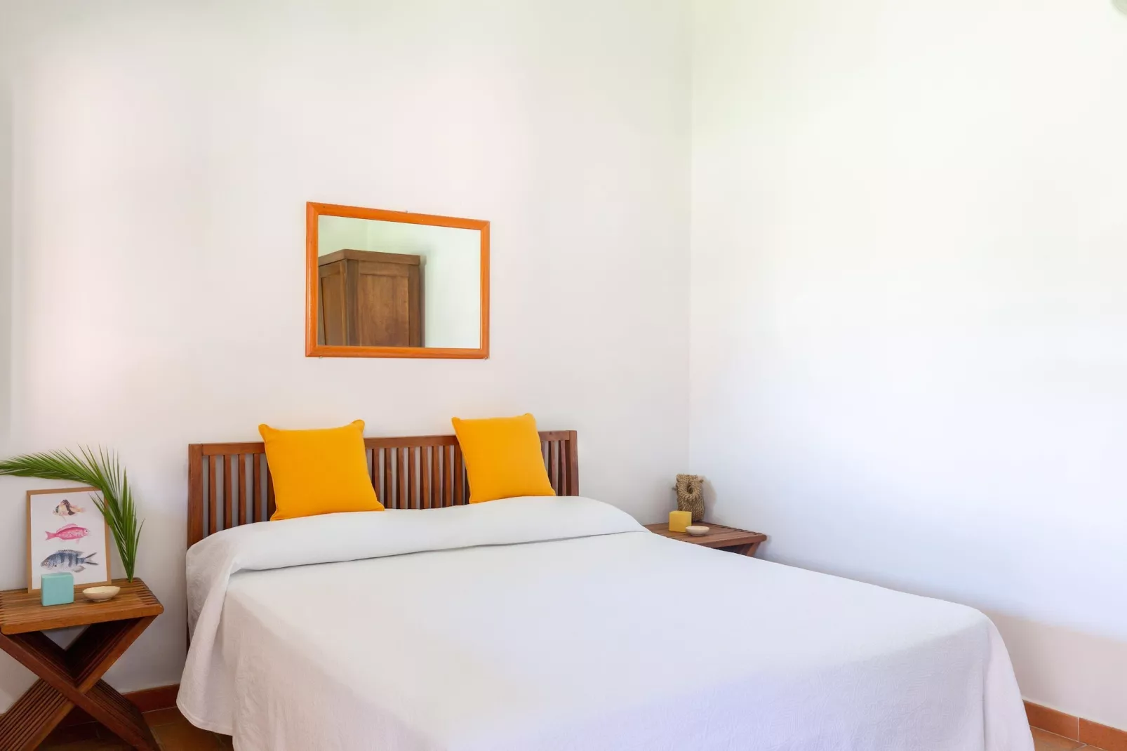 Gitavillage California 1-Zi-Villino Comfort Monolocale Terrasse 25 qm-Bedroom