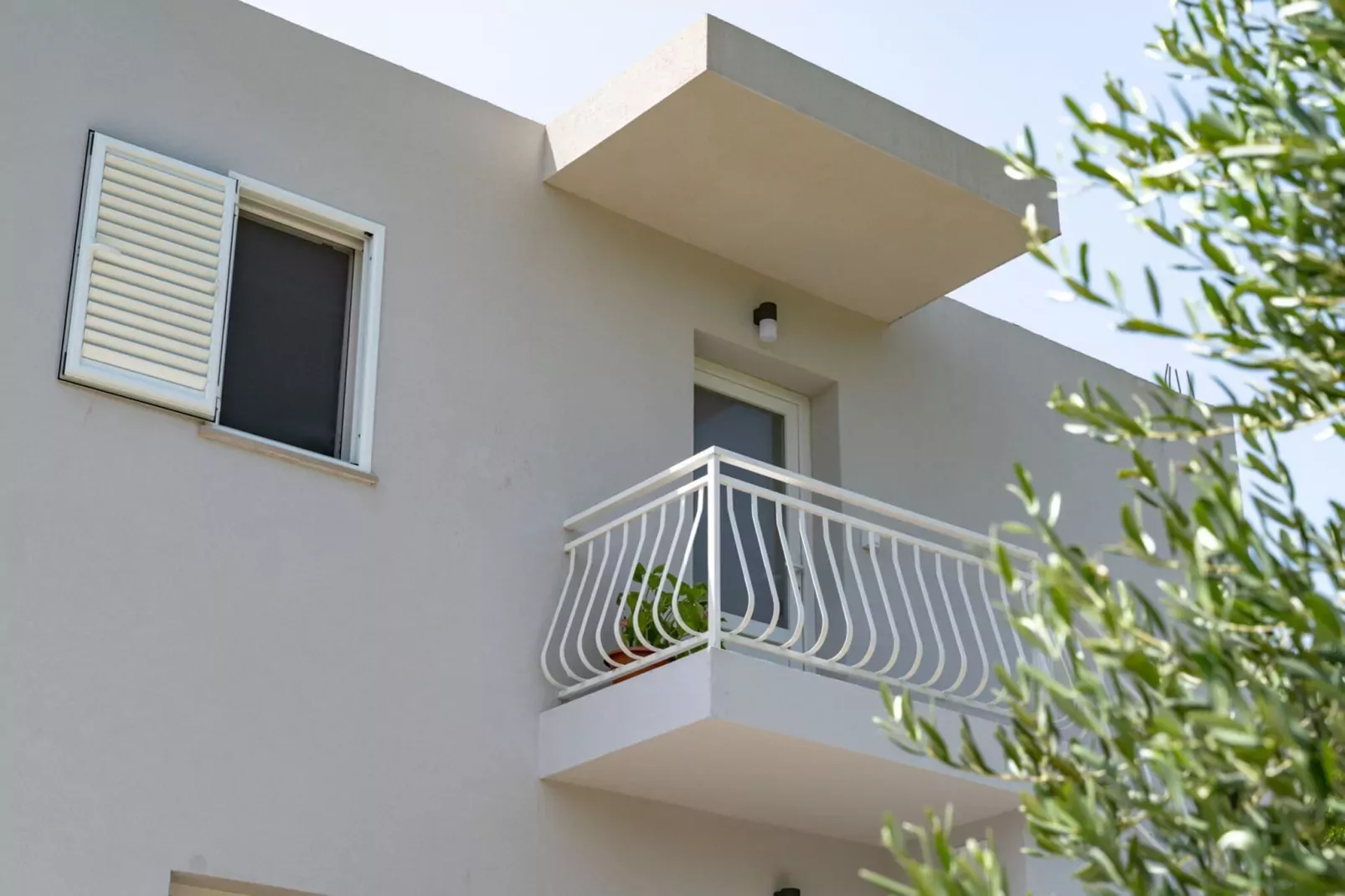 Apartment Konak - Two Bedroom Apartment with Terrace and Sea View-Terrace balcony