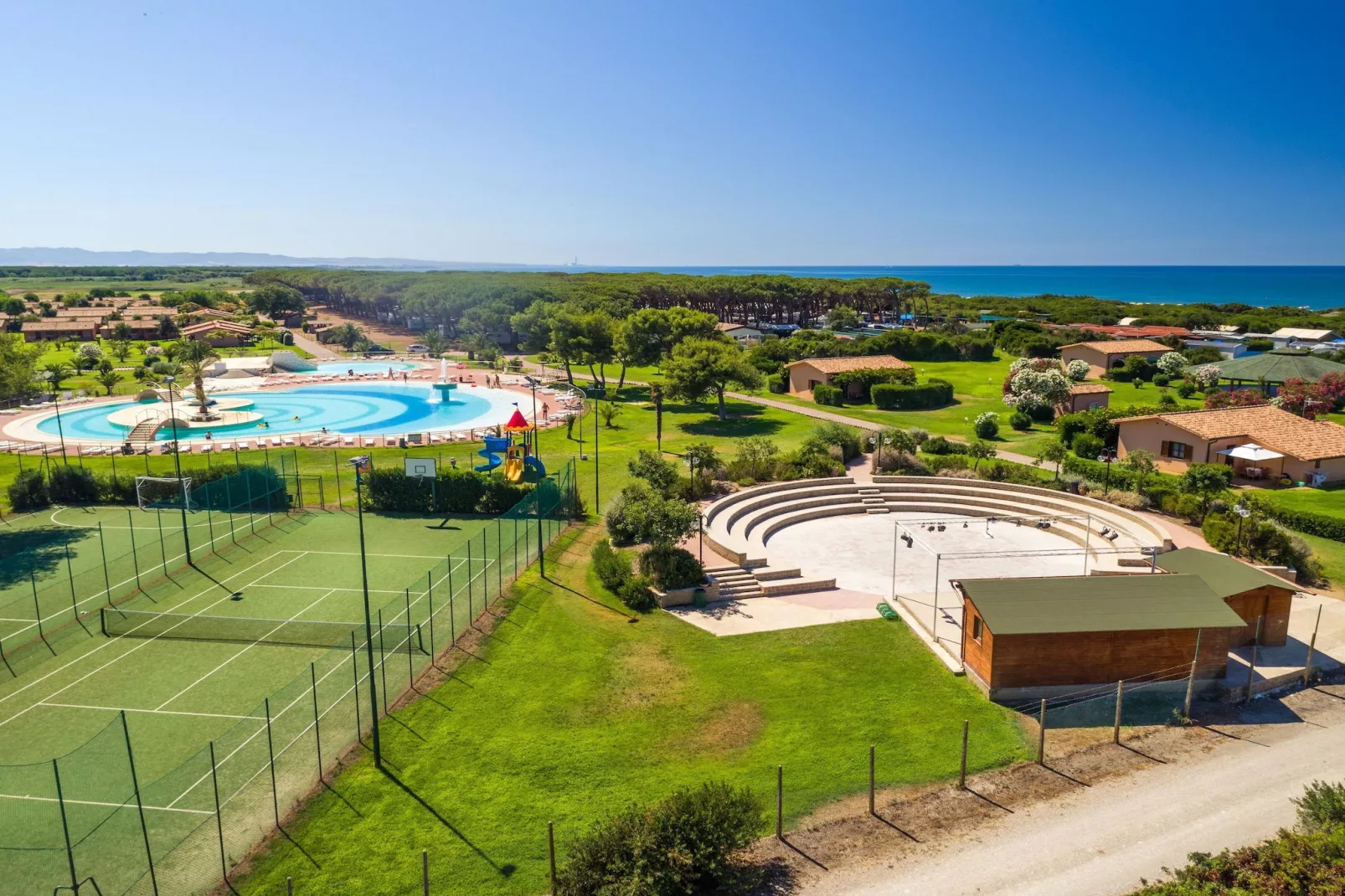 Gitavillage California 2-Zi-Villino Superior Vulci Terrasse 50 qm-Park facilities