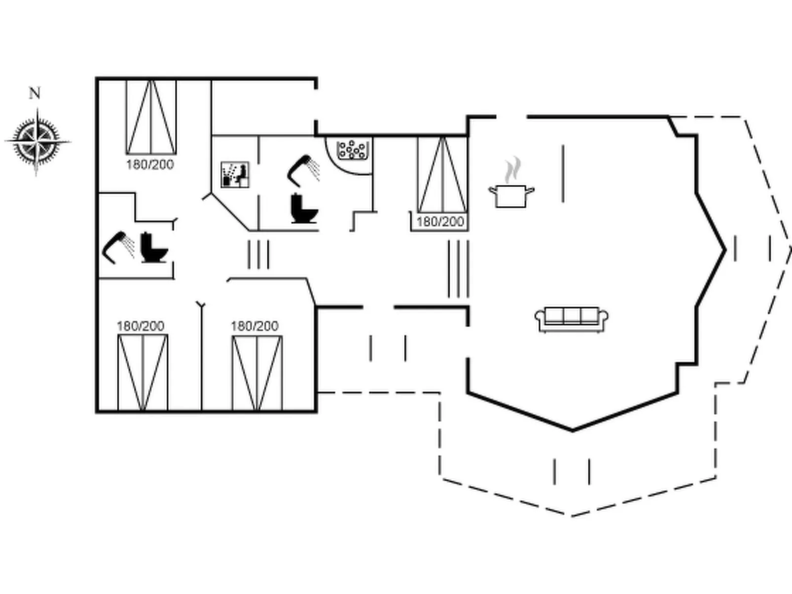 "Aliana" - 500m from the sea-Inside