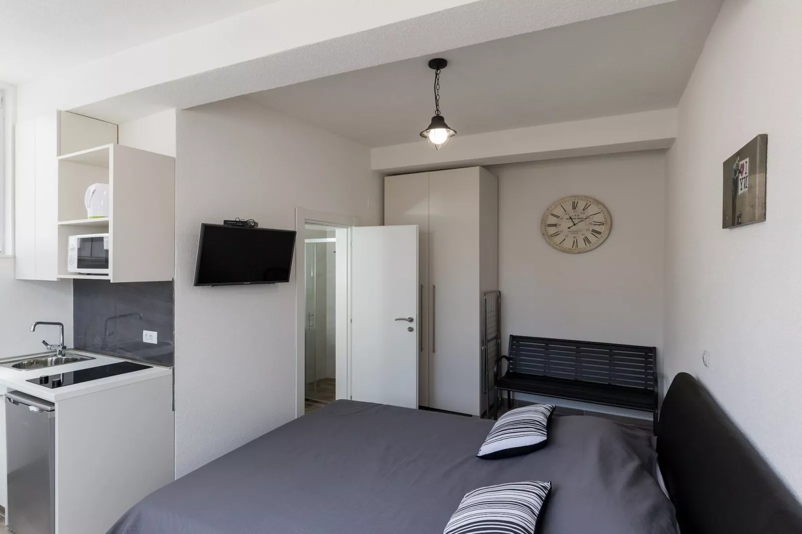 Apartments Life - Studio Apartment-Bedroom