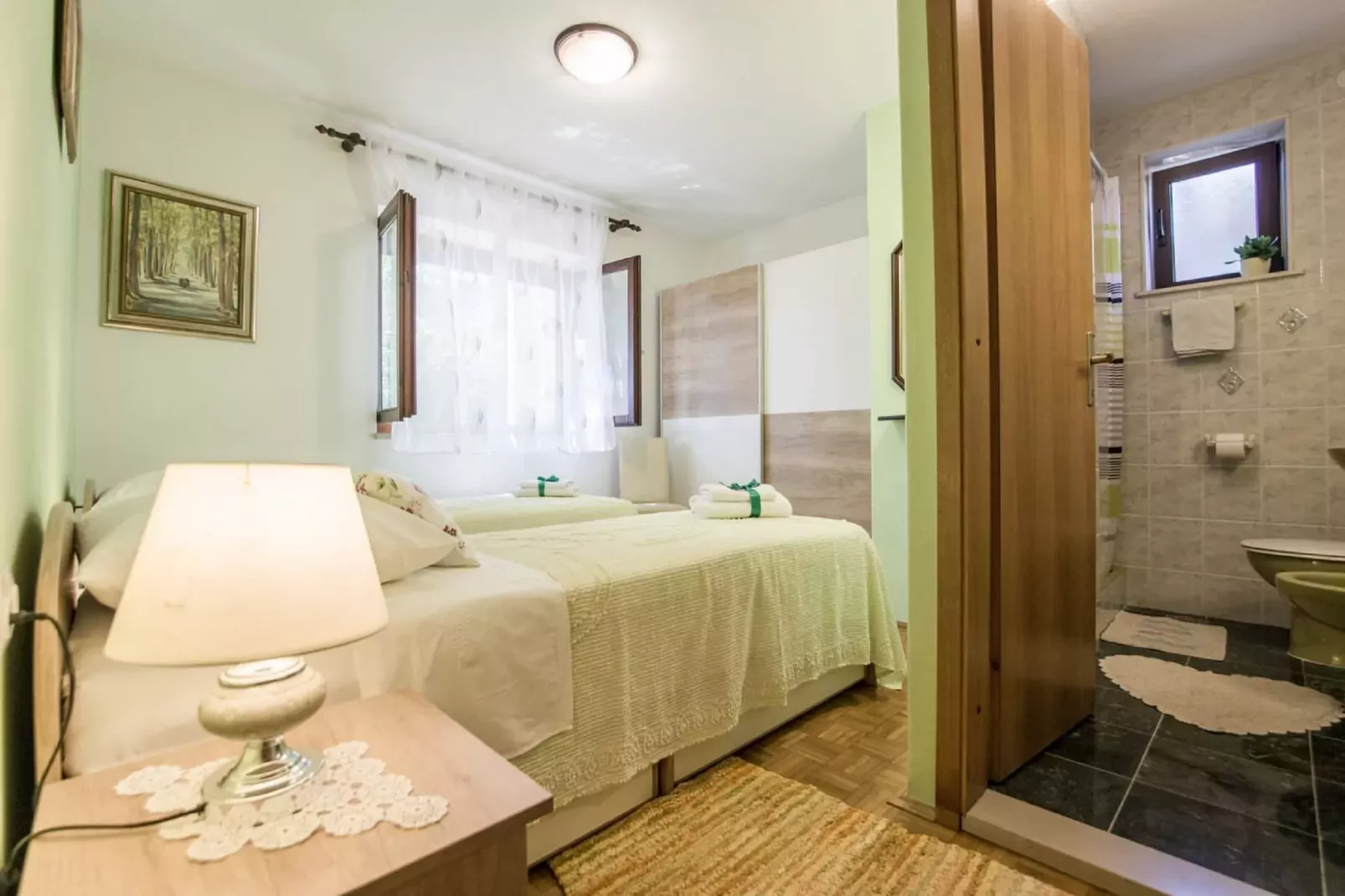 Holiday home Villa Spilla - Three Bedroom Home with Terrace-Chambre