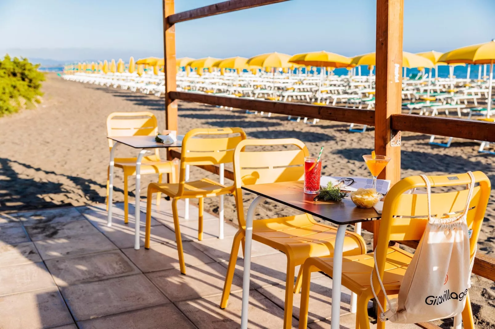 Gitavillage California 4-Zi-Lodge Premium Veranda 32 qm-Areas summer 1km
