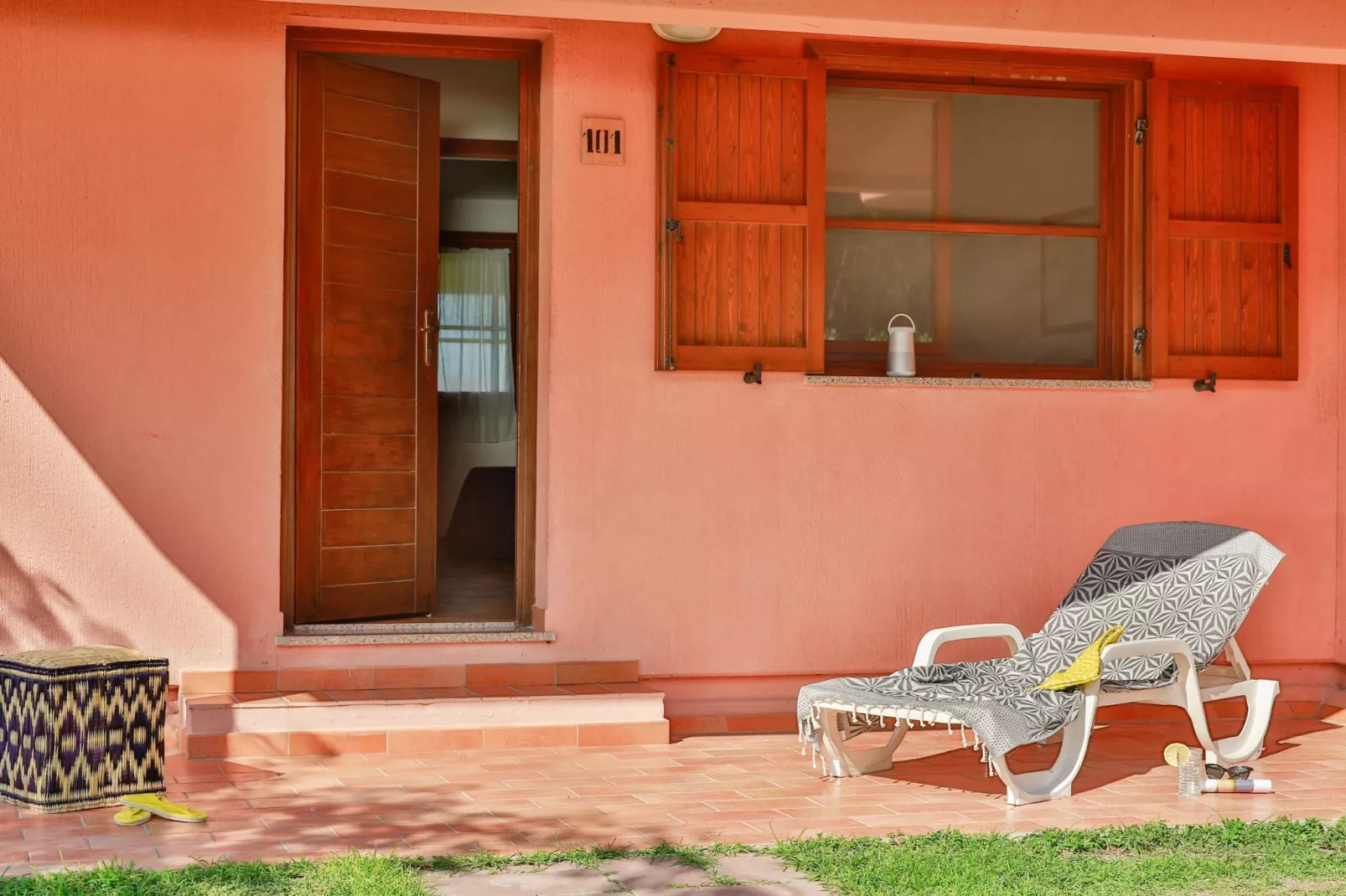 Gitavillage California 4-Zi-Lodge Premium Veranda 32 qm-Terrace balcony
