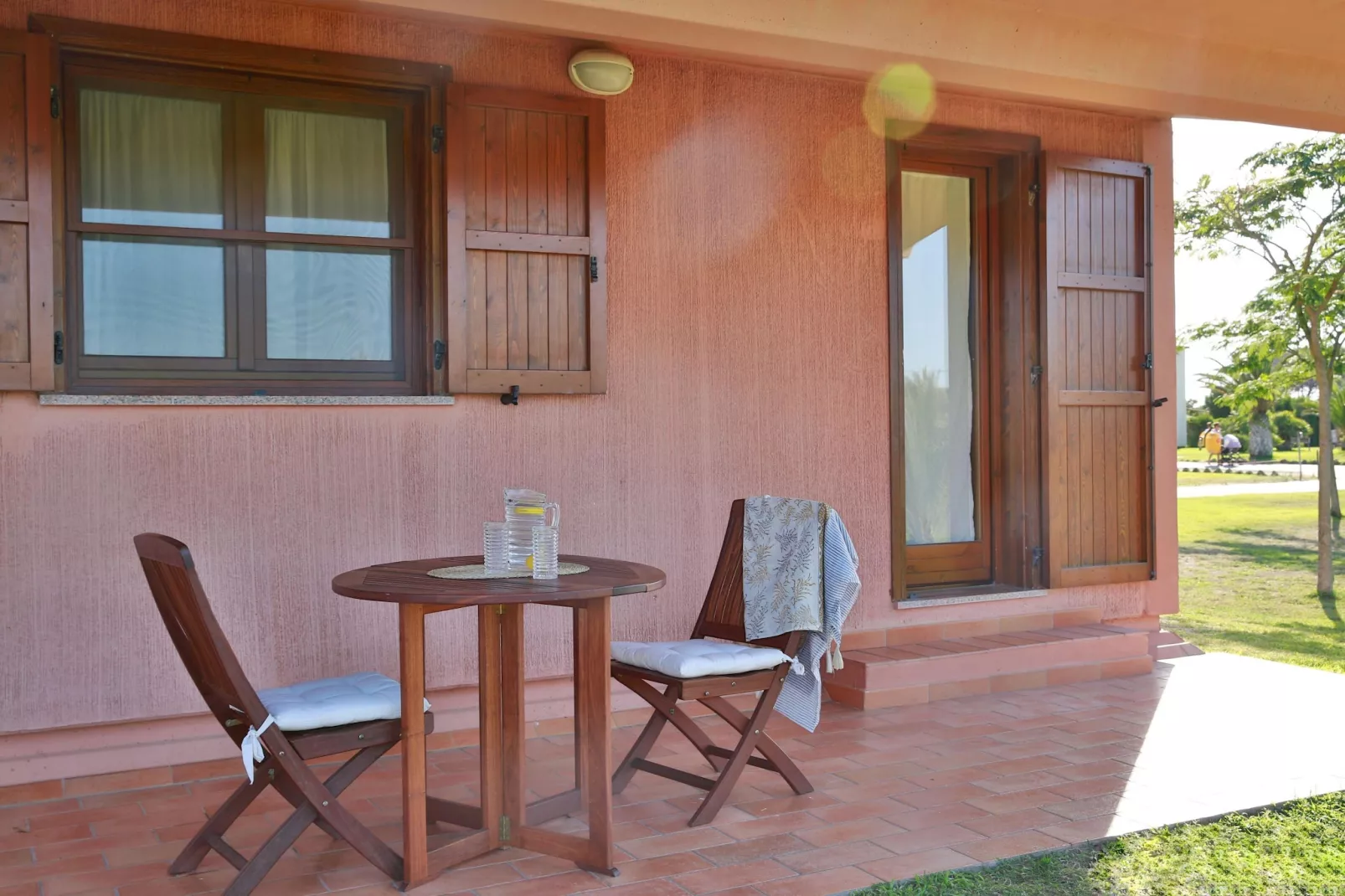 Gitavillage California 4-Zi-Lodge Premium Veranda 32 qm-Terrace balcony