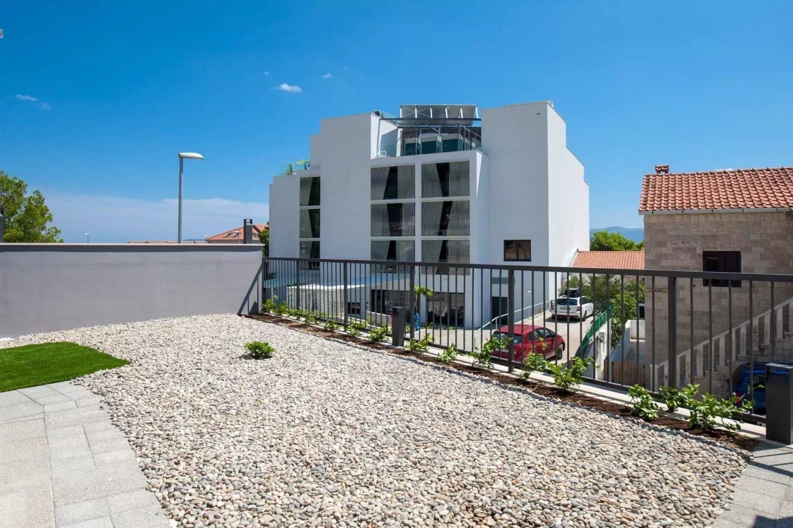 Apartments Dva Galeba - One Bedroom Apartment with Garden Terrace (202)-Extérieur été
