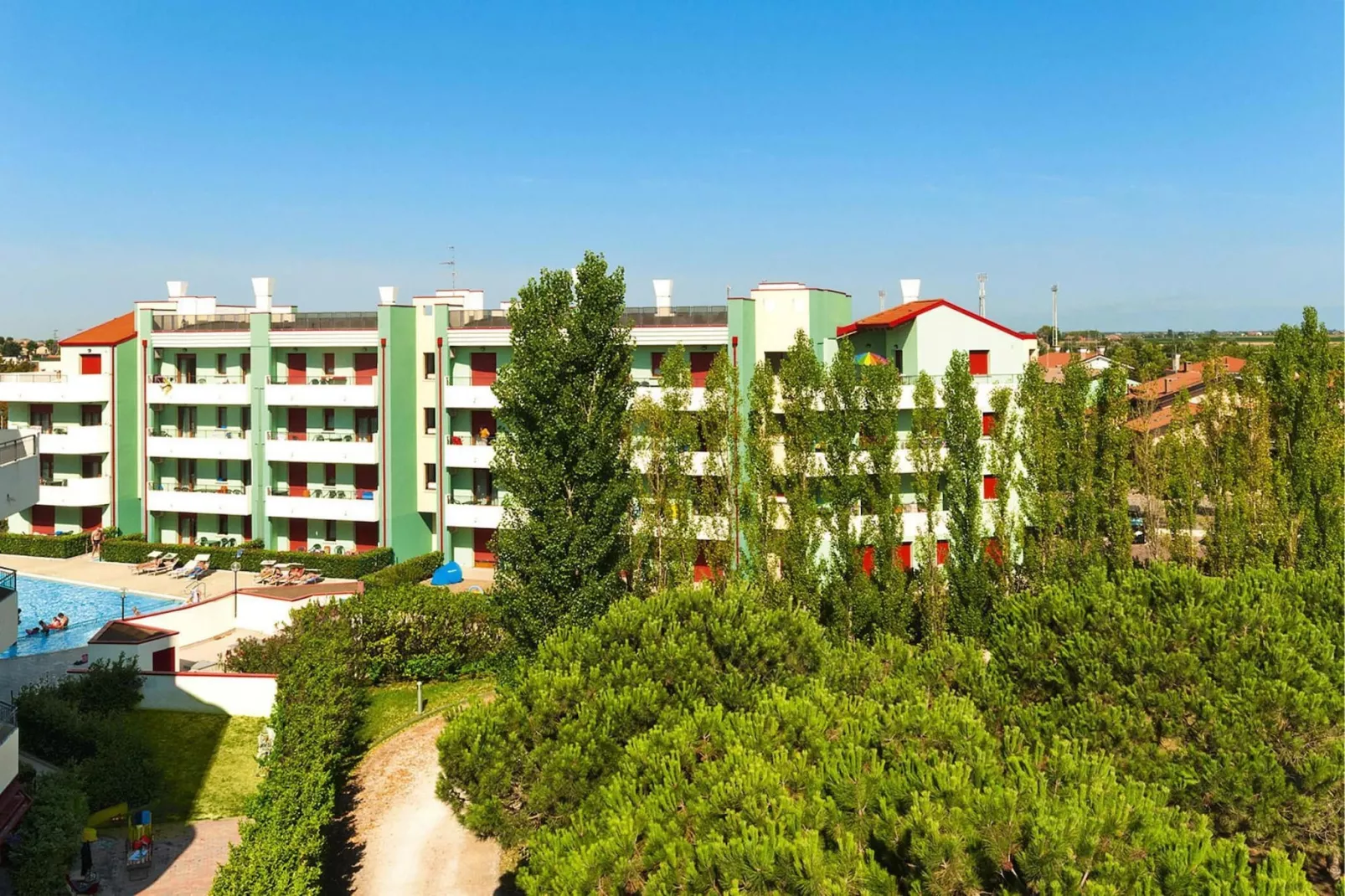Residence Roberta, Caorle-Trilocale-Superior-Exterior summer