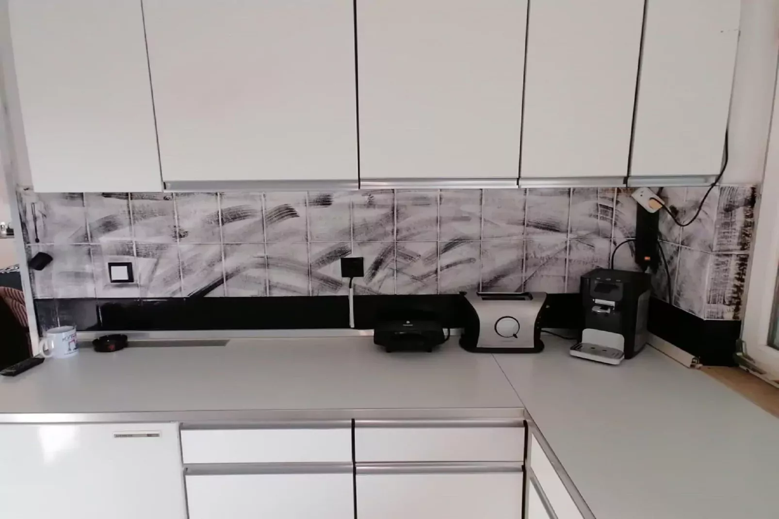 Villa Elit-Two Bedroom Apartment with  Sea View Terrace ( A1)-Küche