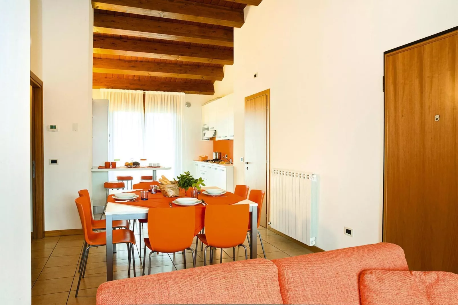 Residence Roberta, Caorle-Trilocale-Superior-Dining room