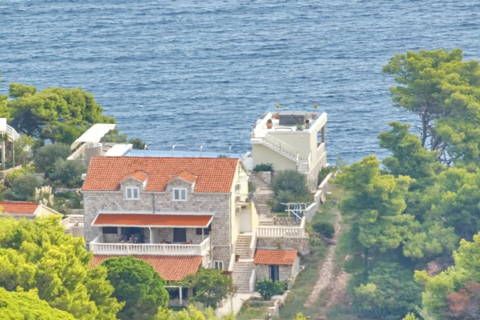 Villa Mirosa-Comfort Triple Room with Balcony and Sea View ( 6 )-View