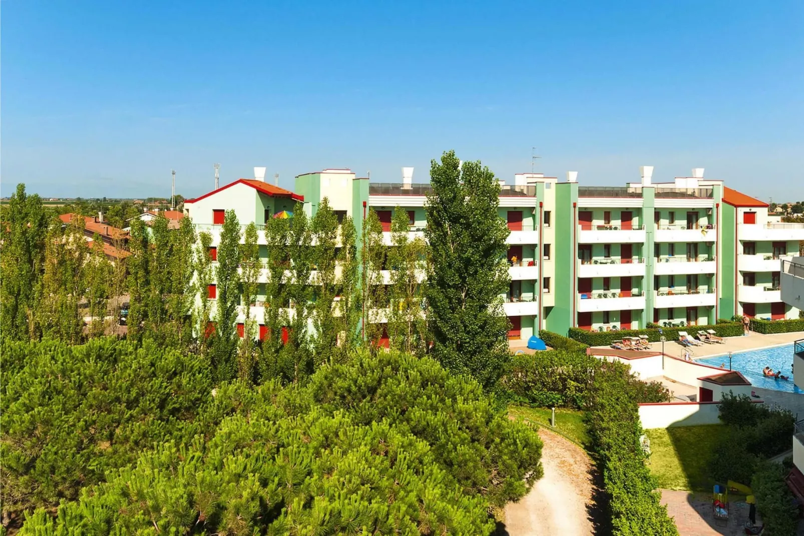 Residence Roberta, Caorle-Trilocale-Superior-Exterior summer