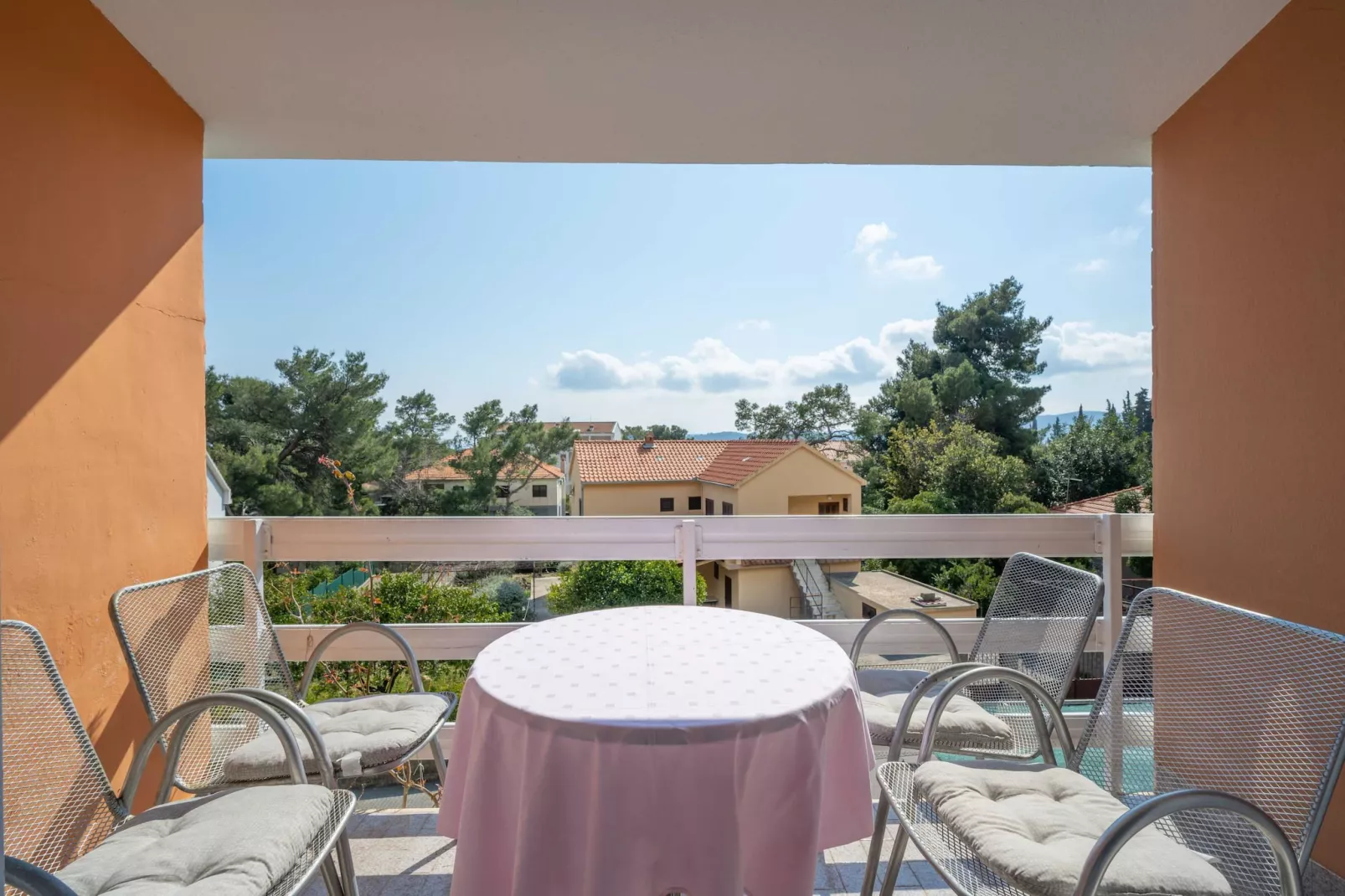 LaidBack Apartments - One Bedroom Apartment with Balcony and Sea View (Lavander)-Terrace