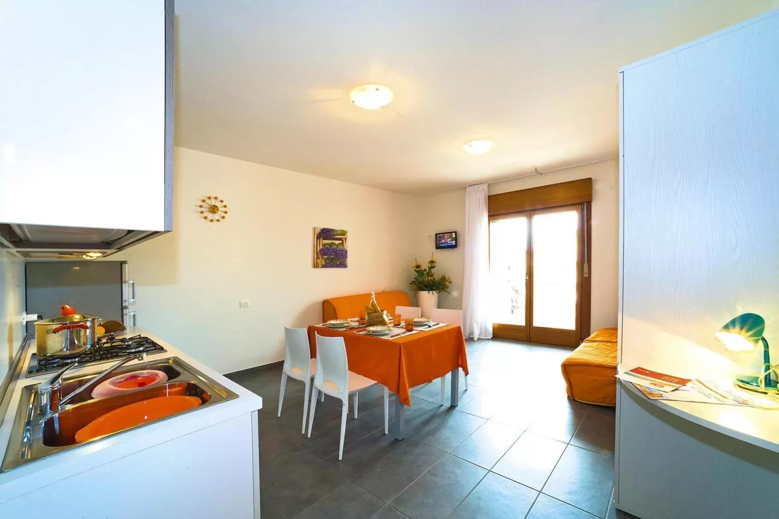 Holiday resort Galeria Gran Madó, Caorle-Monolocale Tipo A-Esszimmer