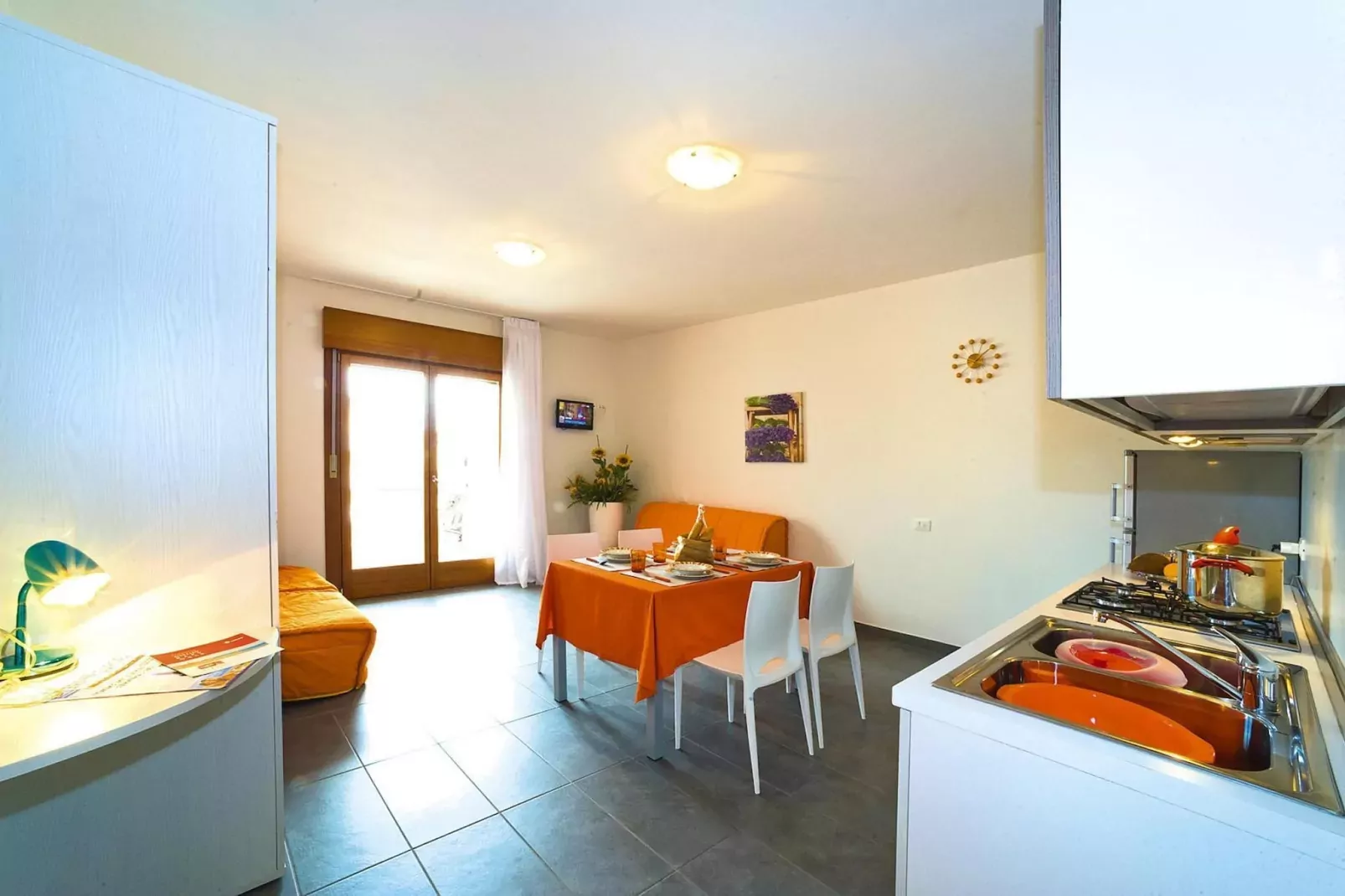 Holiday resort Galeria Gran Madó, Caorle-Monolocale Tipo A-Esszimmer