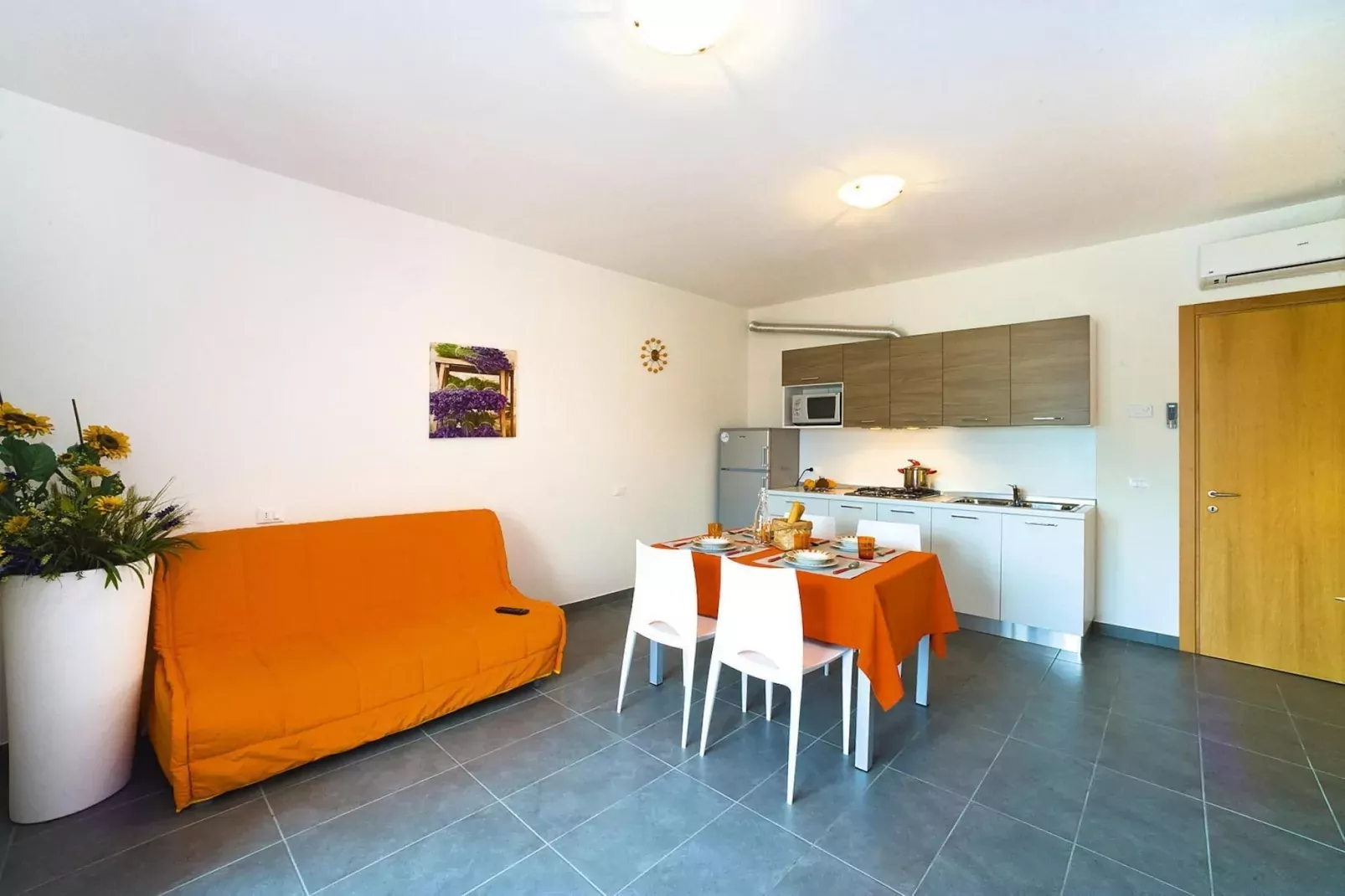 Holiday resort Galeria Gran Madó, Caorle-Monolocale Tipo A-Wohnzimmer