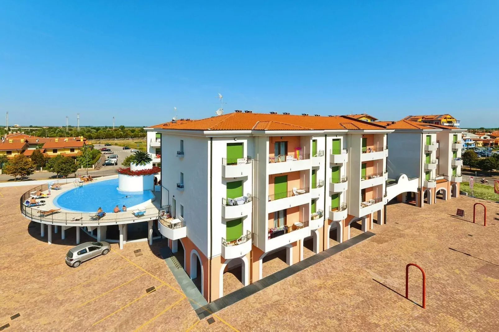 Holiday resort Galeria Gran Madó, Caorle-Monolocale Tipo A-Außenbereich Sommer