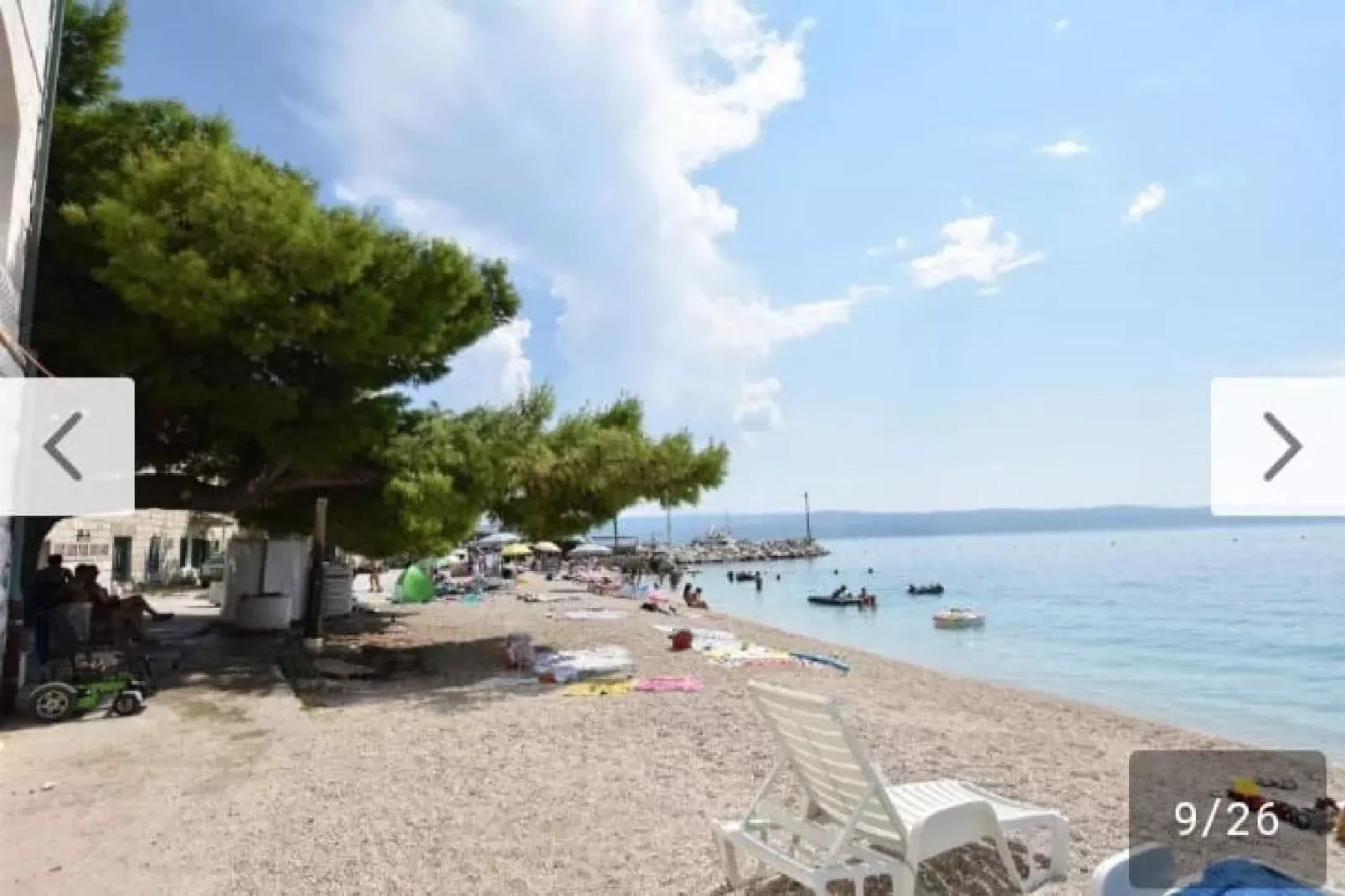 Apartment Mila - Three Bedroom Apartment with Terrace and Sea View-Ambiente