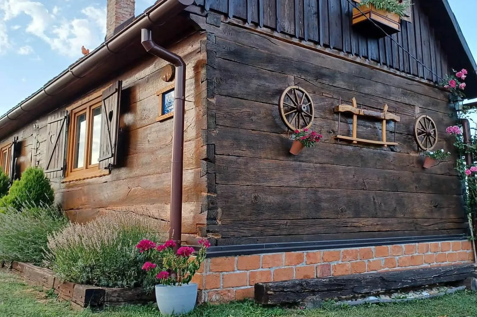Stara Hiža Vlašić - Duplex one bedroom Chalet with Private Garden-Outdoor