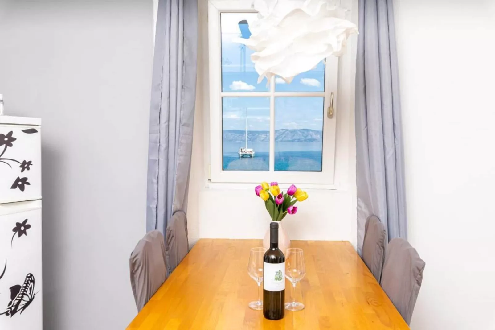 Apartments Vela Stiniva -  Two Bedroom Apartment with Sea View and Terrace - A2 (67617)-Dining room