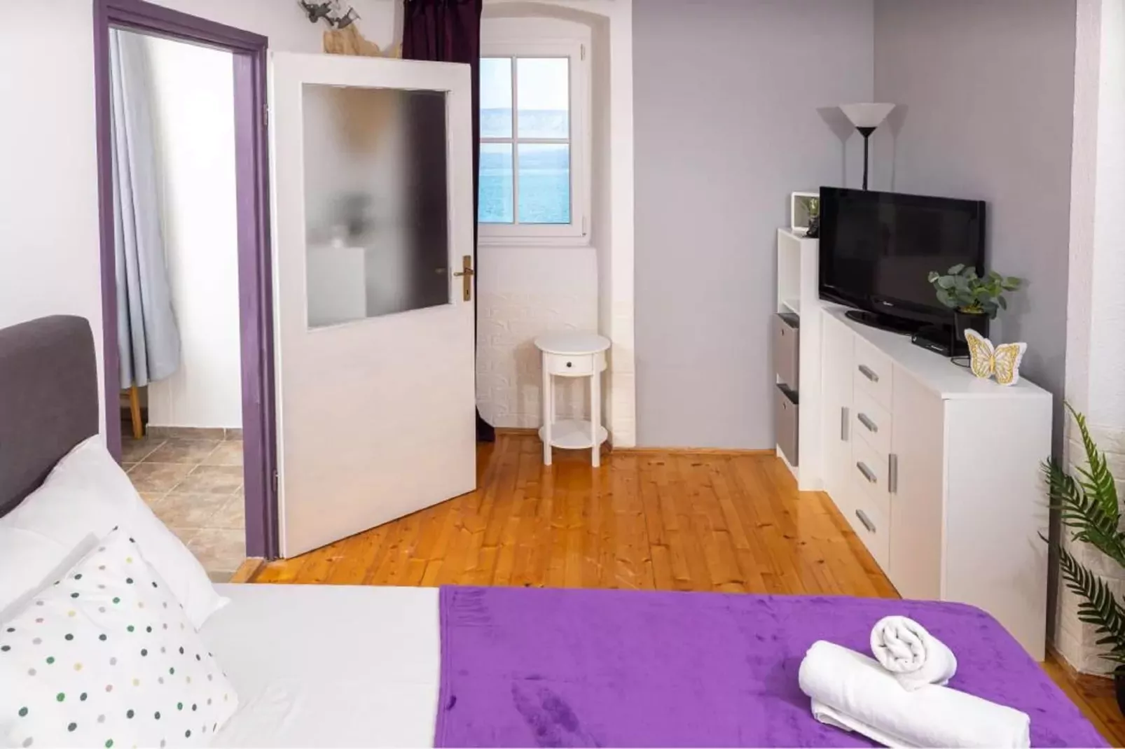 Apartments Vela Stiniva -  Two Bedroom Apartment with Sea View and Terrace - A2 (67617)-Bedroom