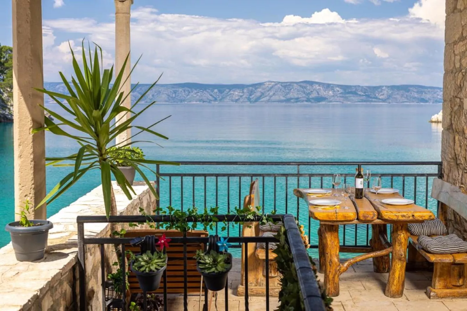 Apartments Vela Stiniva -  Two Bedroom Apartment with Sea View and Terrace - A2 (67617)-Terrace