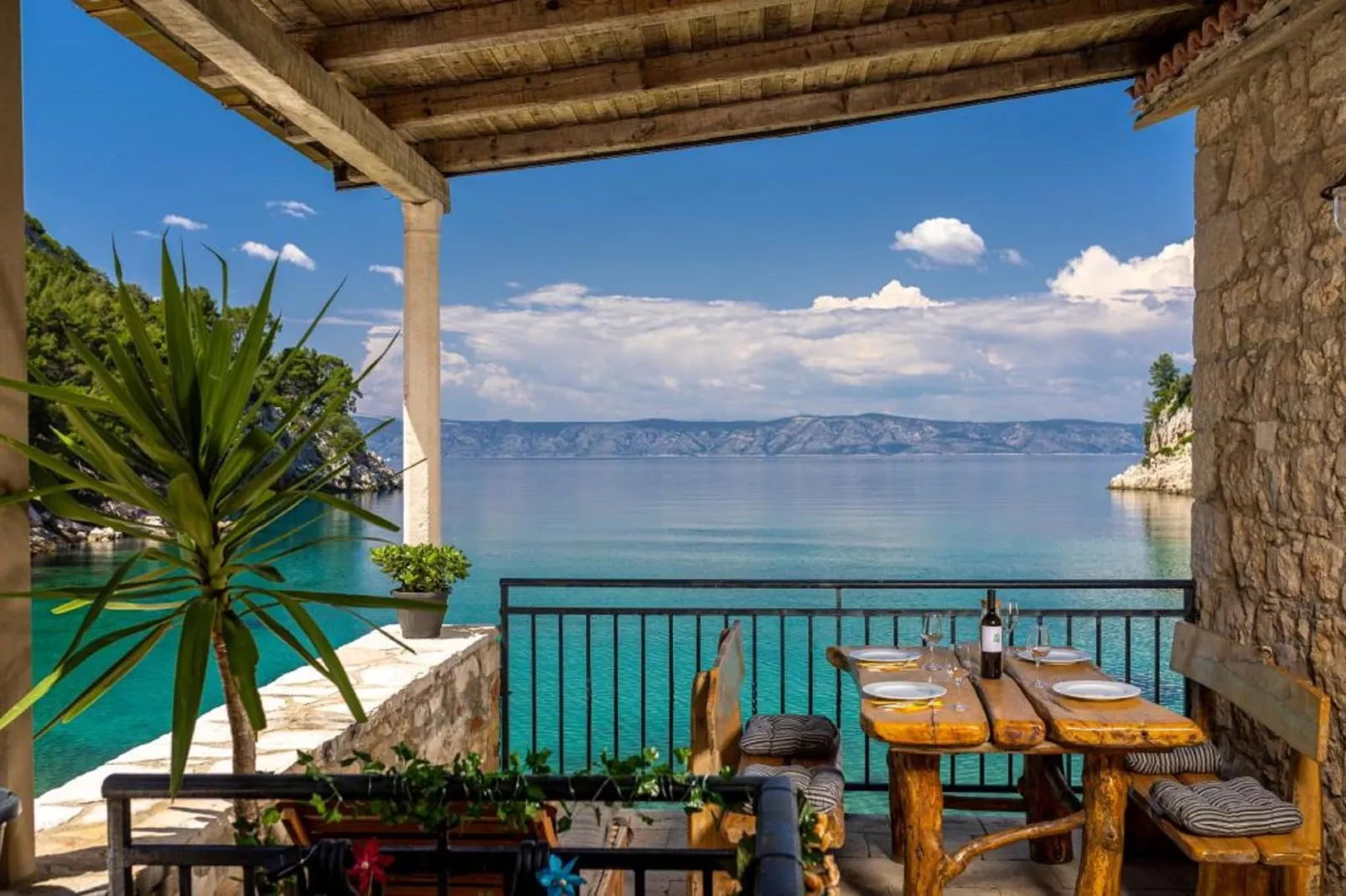 Apartments Vela Stiniva -  Two Bedroom Apartment with Sea View and Terrace - A2 (67617)-Terrace