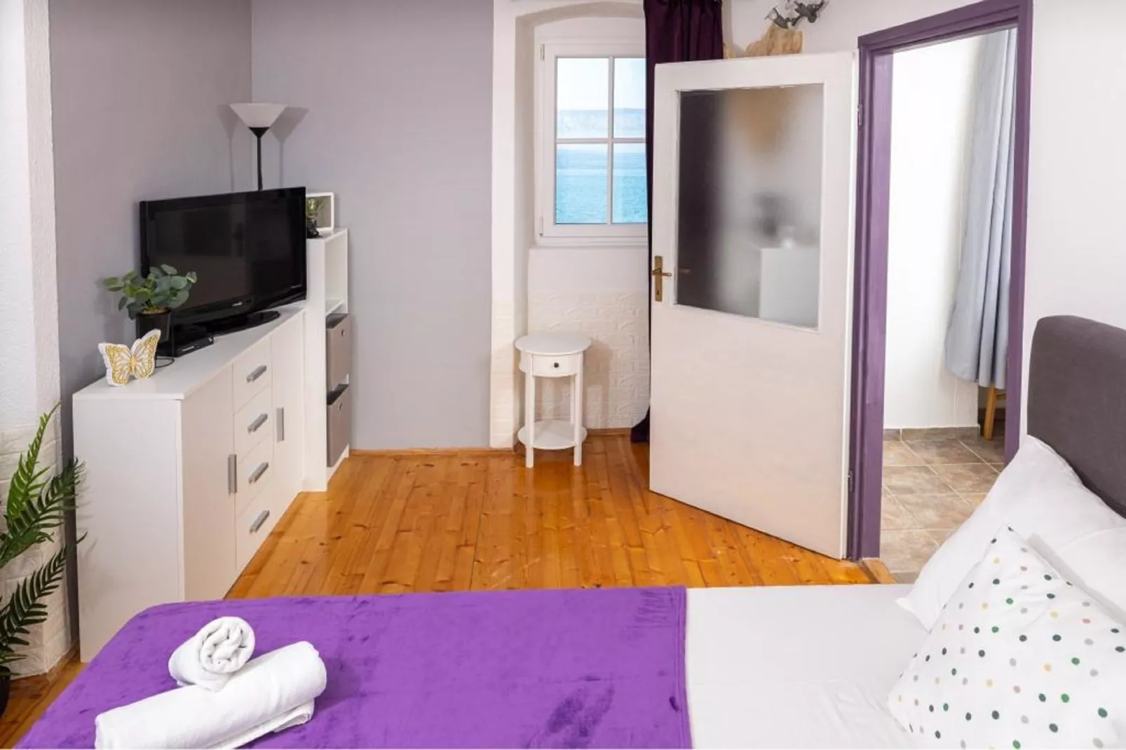 Apartments Vela Stiniva -  Two Bedroom Apartment with Sea View and Terrace - A2 (67617)-Bedroom