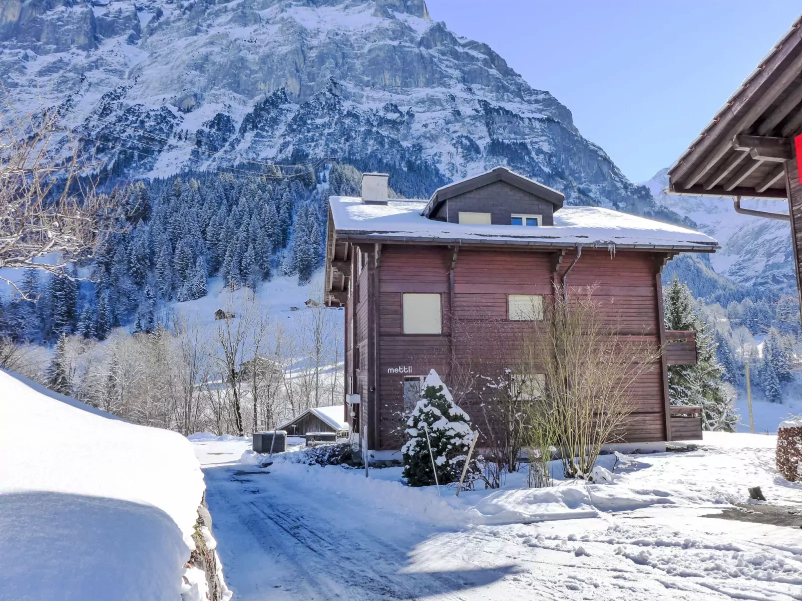Chalet Mettli-Draußen