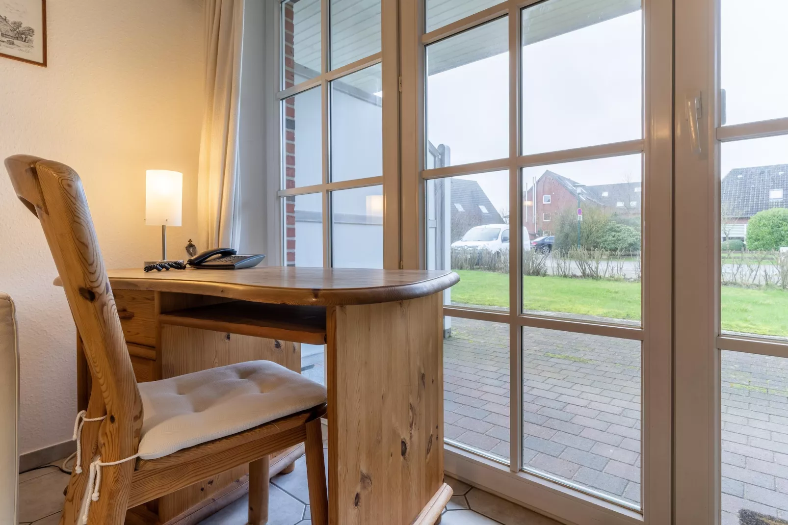 Haus Deichsfenne - Wohnung 1 / 2 Personen-Wohnzimmer