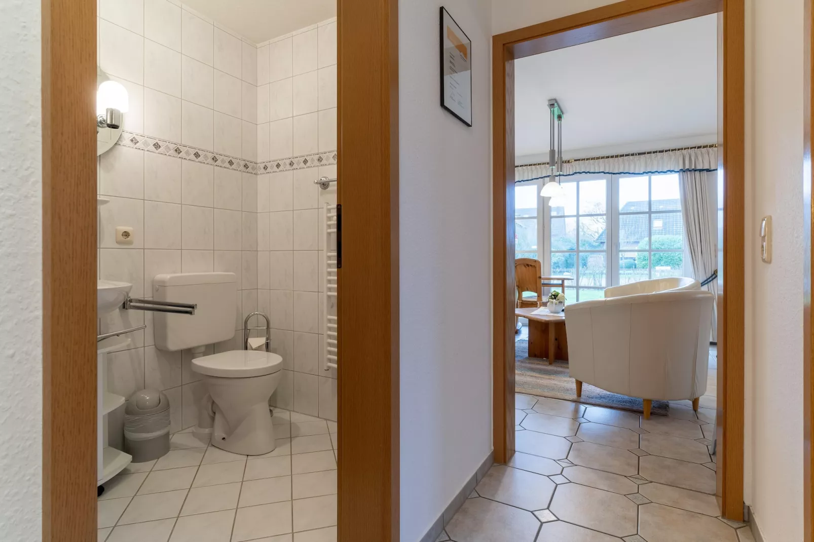 Haus Deichsfenne - Wohnung 1 / 2 Personen-Flur