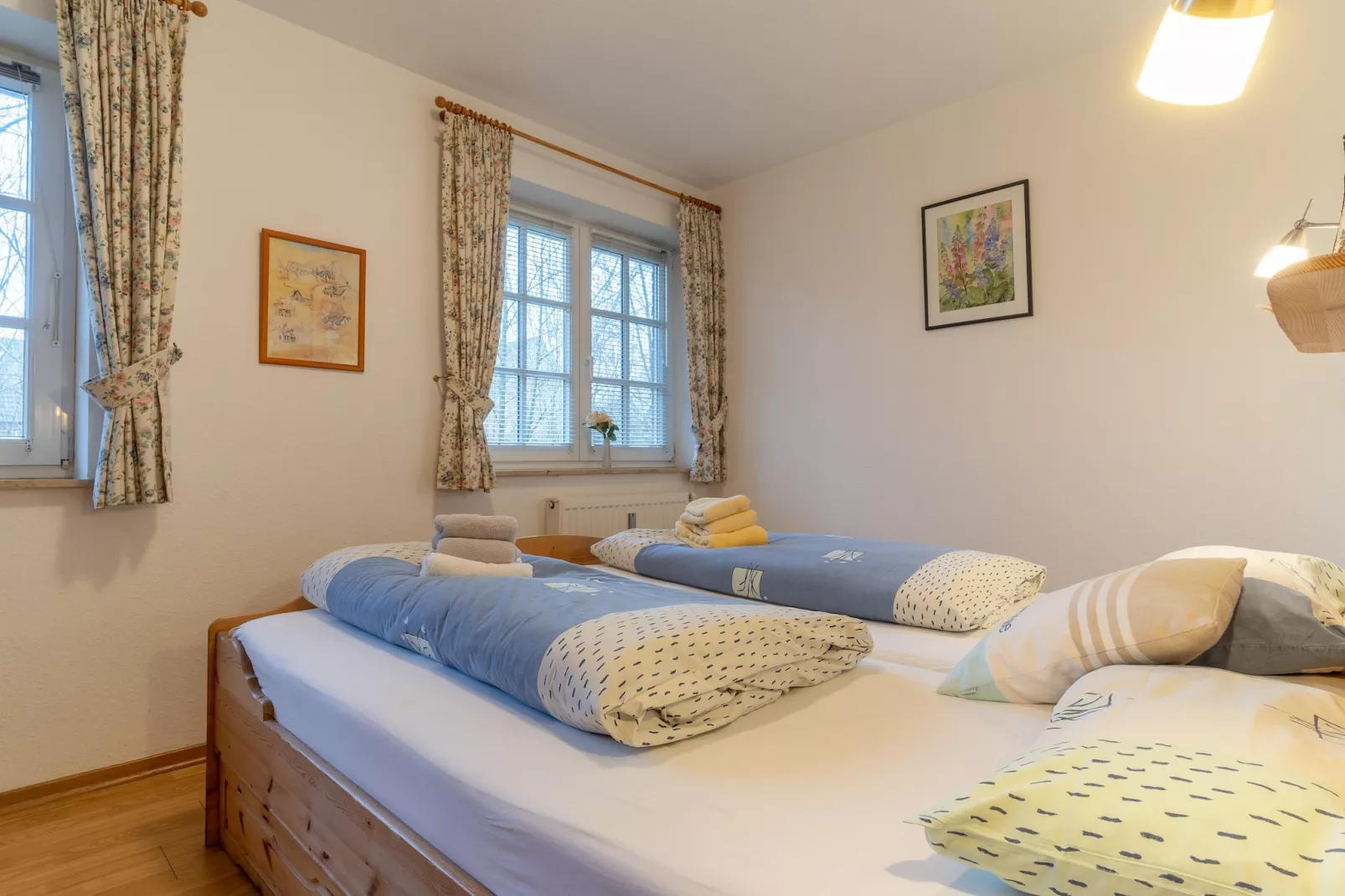 Haus Deichsfenne - Wohnung 1 / 2 Personen-Schlafzimmer