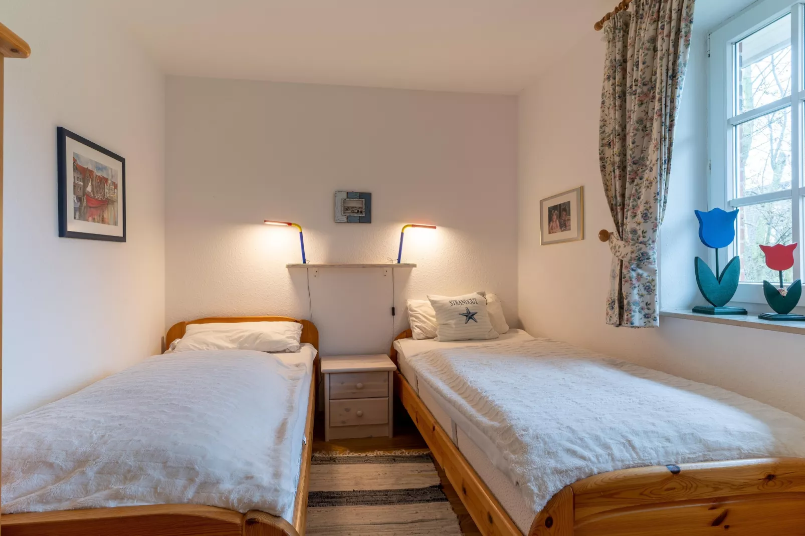 Haus Deichsfenne - Wohnung 1 / 2 Personen-Schlafzimmer
