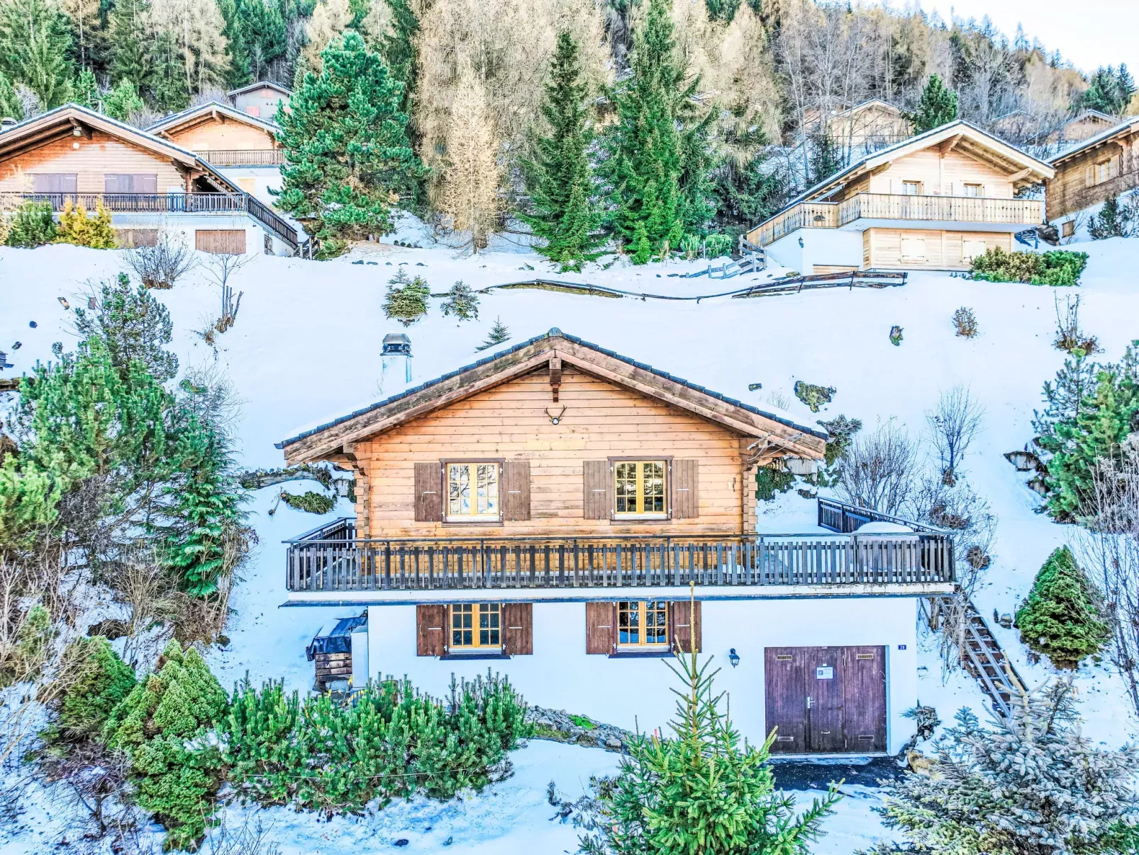 Chalet Soleil-Draußen