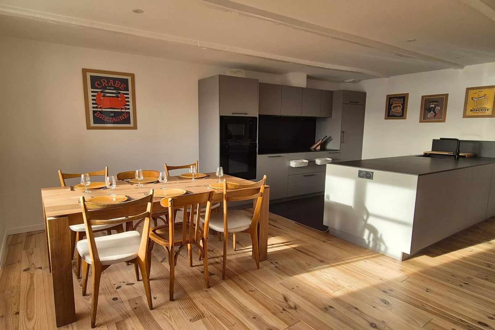 Appartement 1er et 2eme étage Erquy-Kitchen