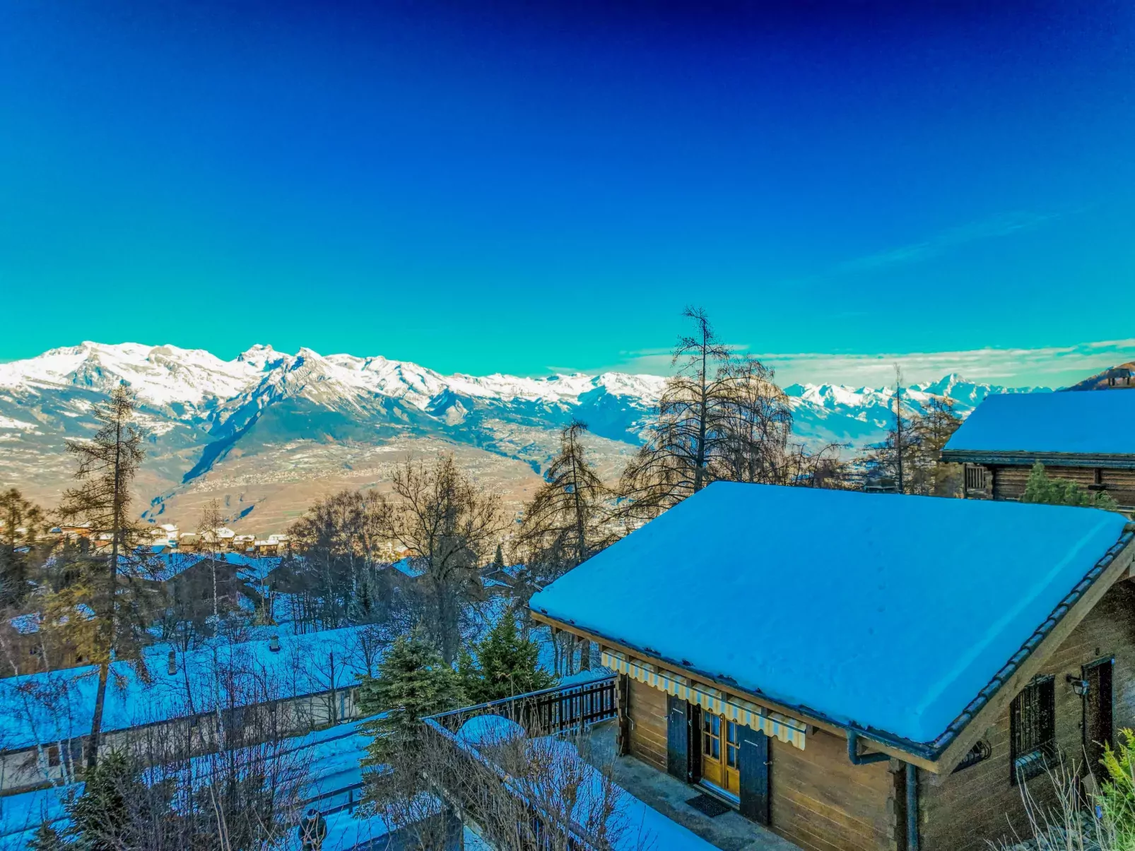 Chalet Soleil-Draußen