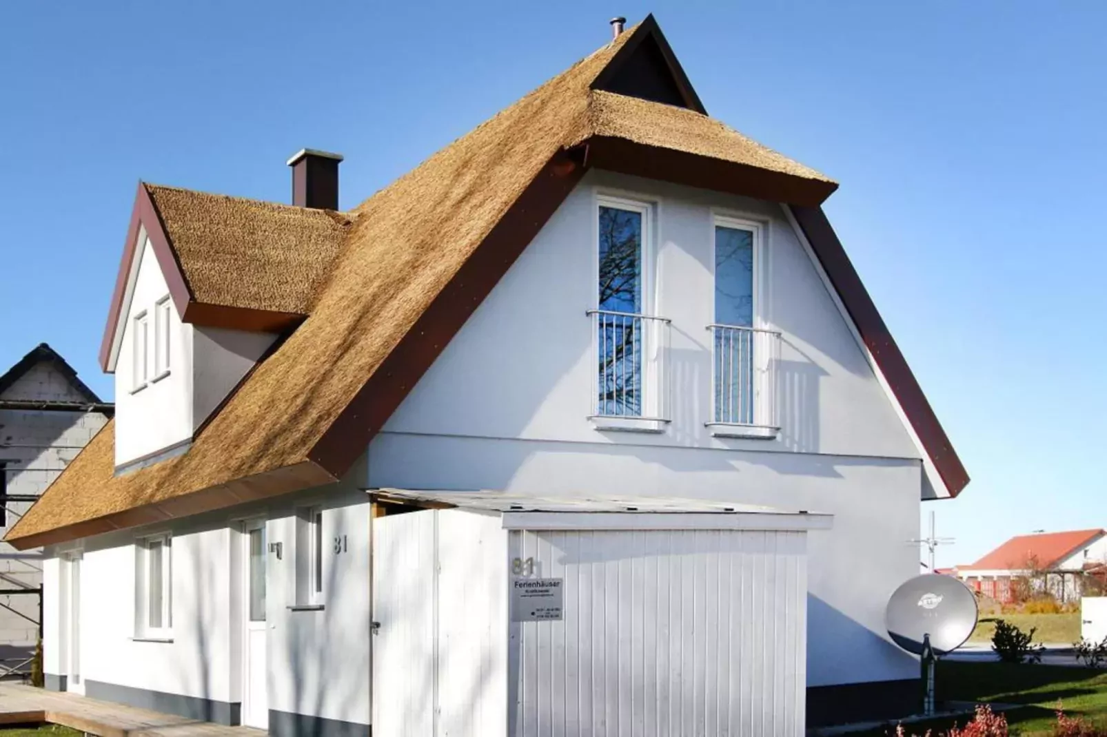 Ferienhaus in Boiensdorf 6 Personen-Außenbereich Sommer