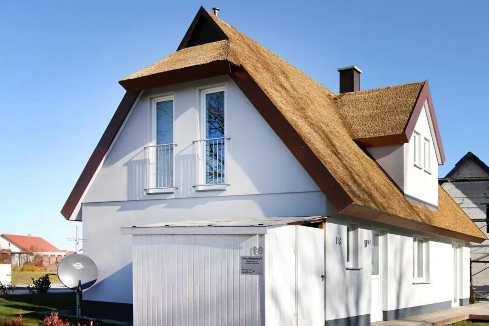 Ferienhaus in Boiensdorf 6 Personen-Außenbereich Sommer