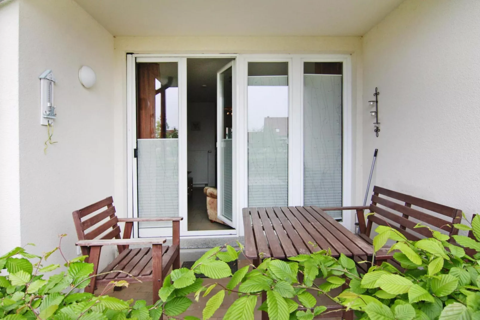 Ferienwohnung Windflücher Nienhagen-Balcon-terrasse