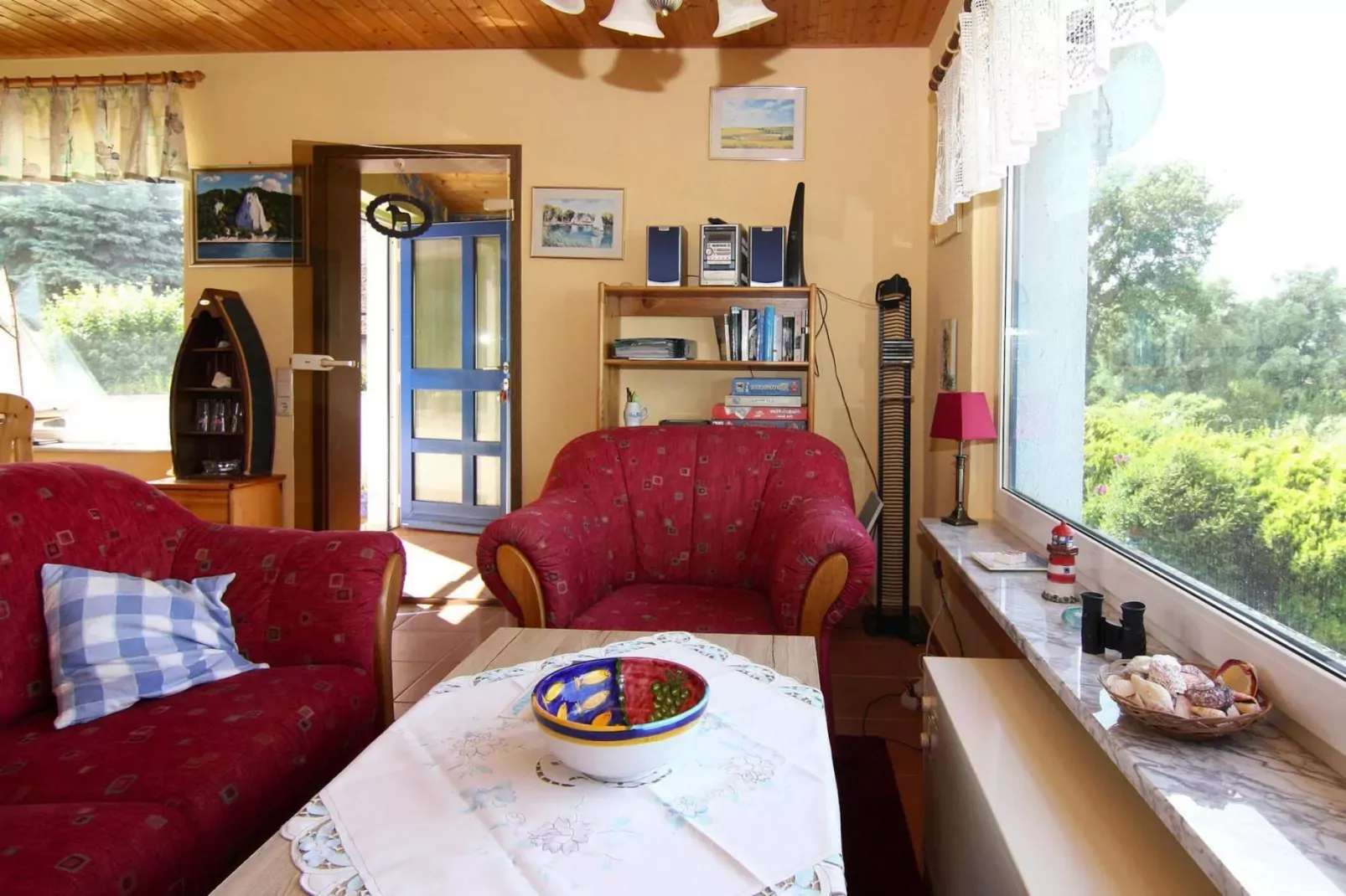 Ferienhaus Am Schilfufer-Living room