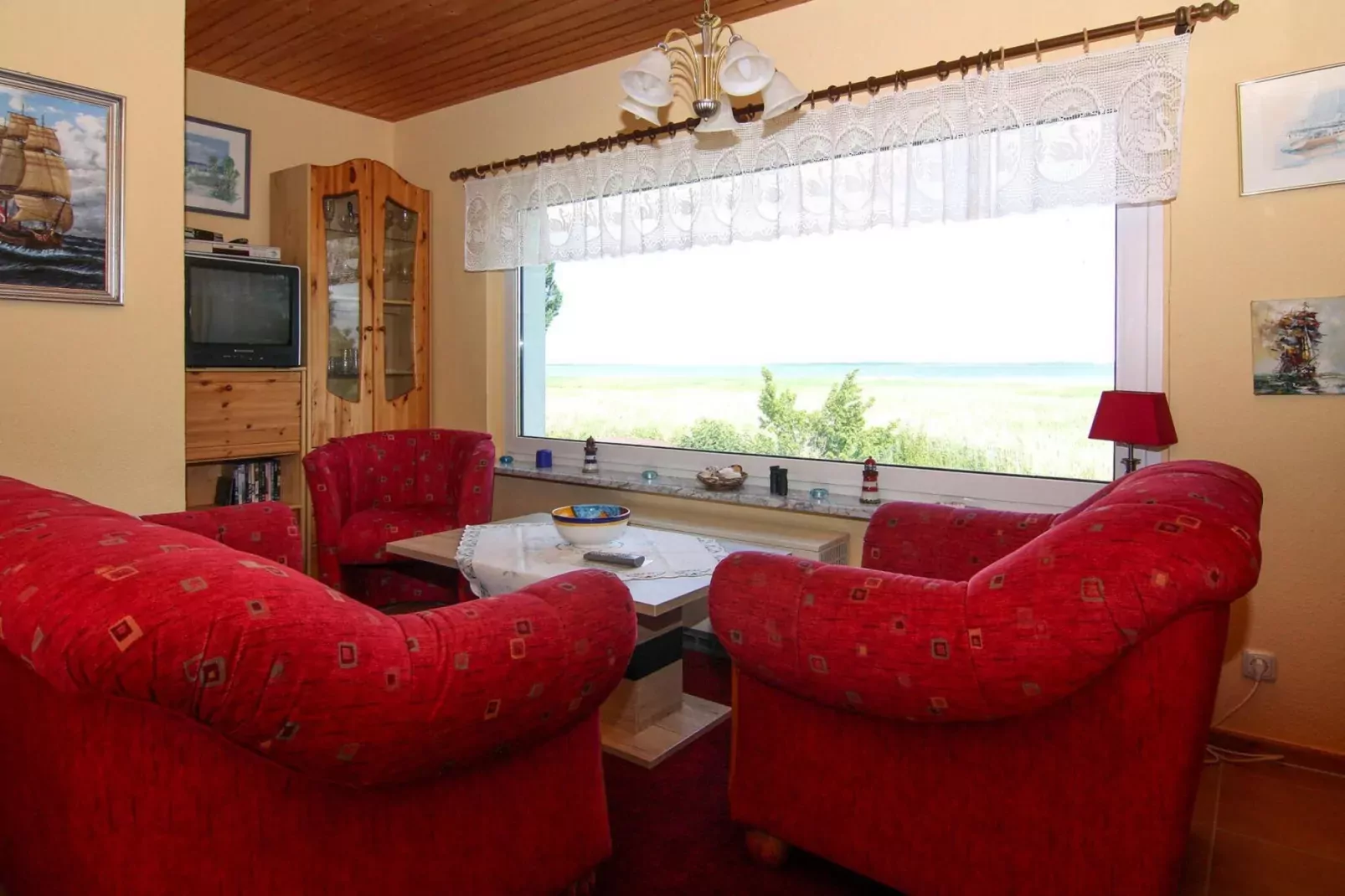 Ferienhaus Am Schilfufer-Living room
