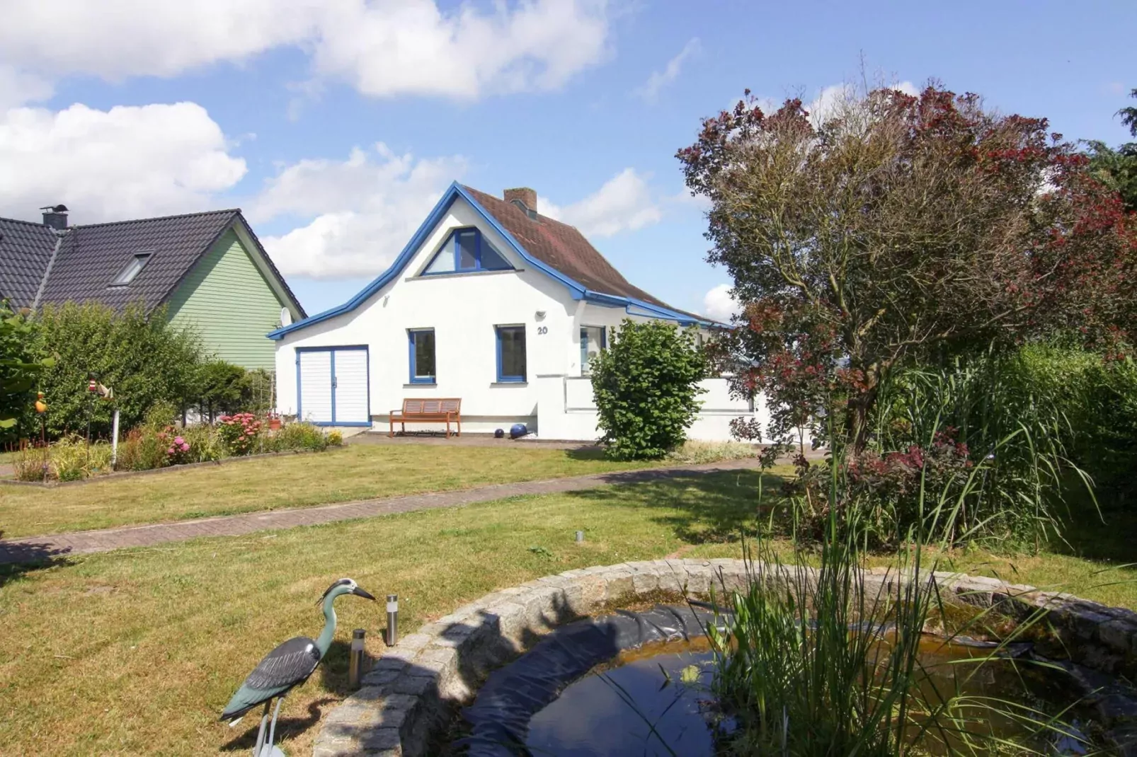 Ferienhaus Am Schilfufer-Exterior summer