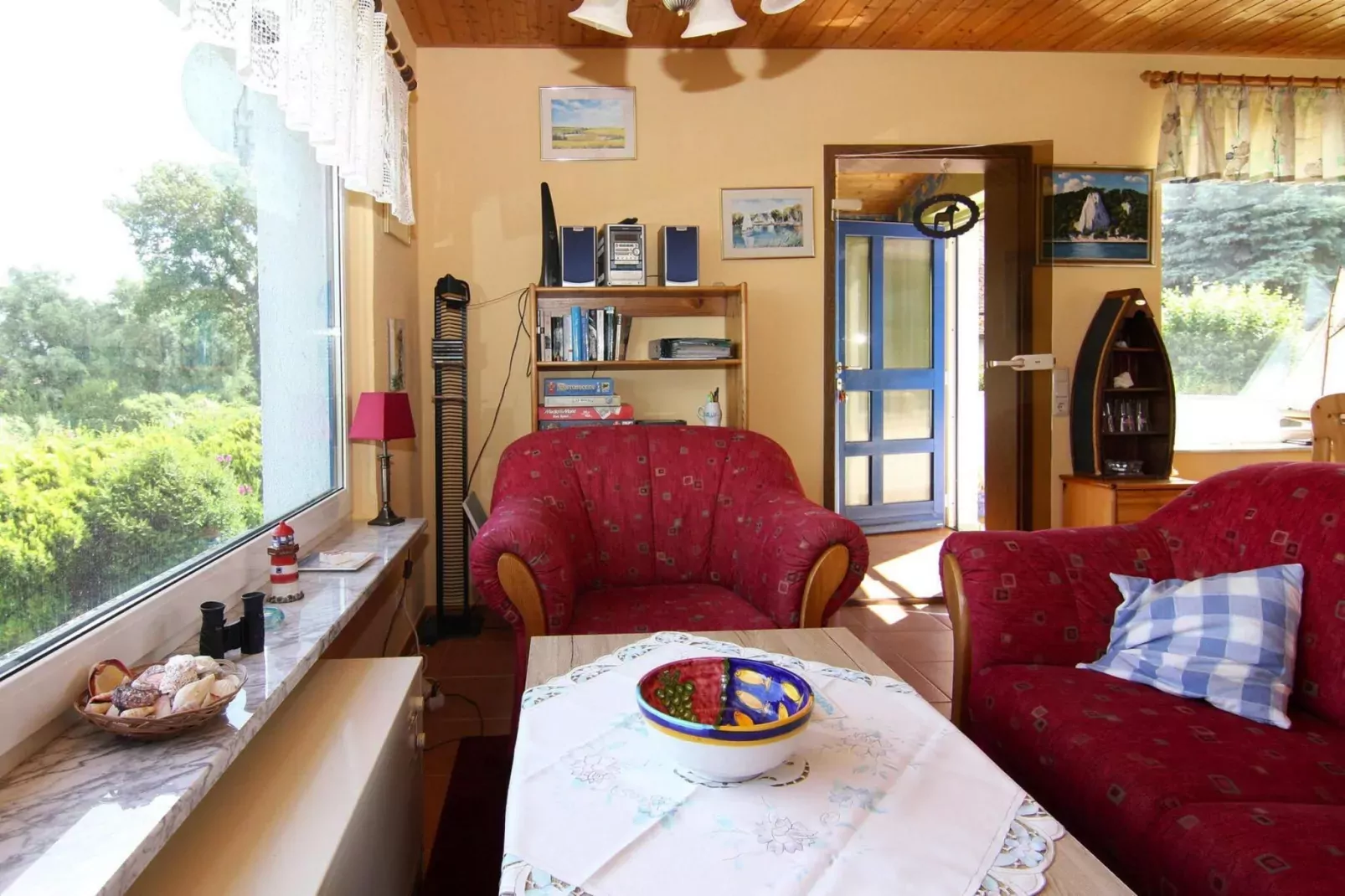 Ferienhaus Am Schilfufer-Living room