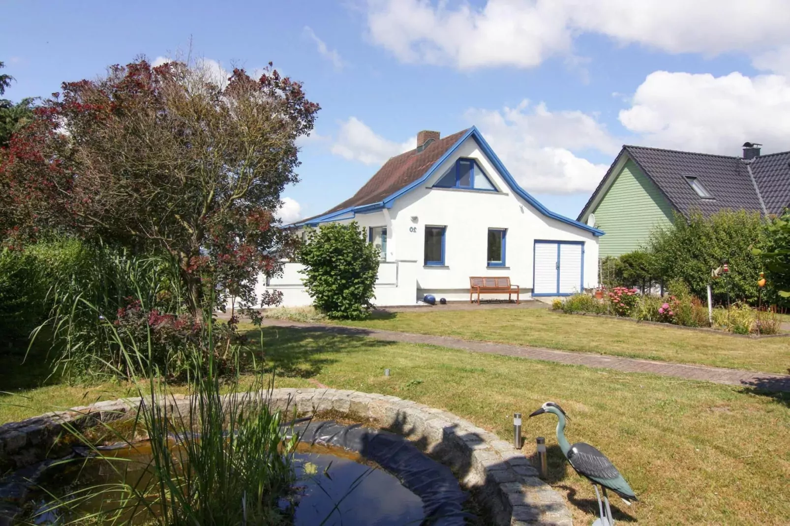 Ferienhaus Am Schilfufer-Exterior summer