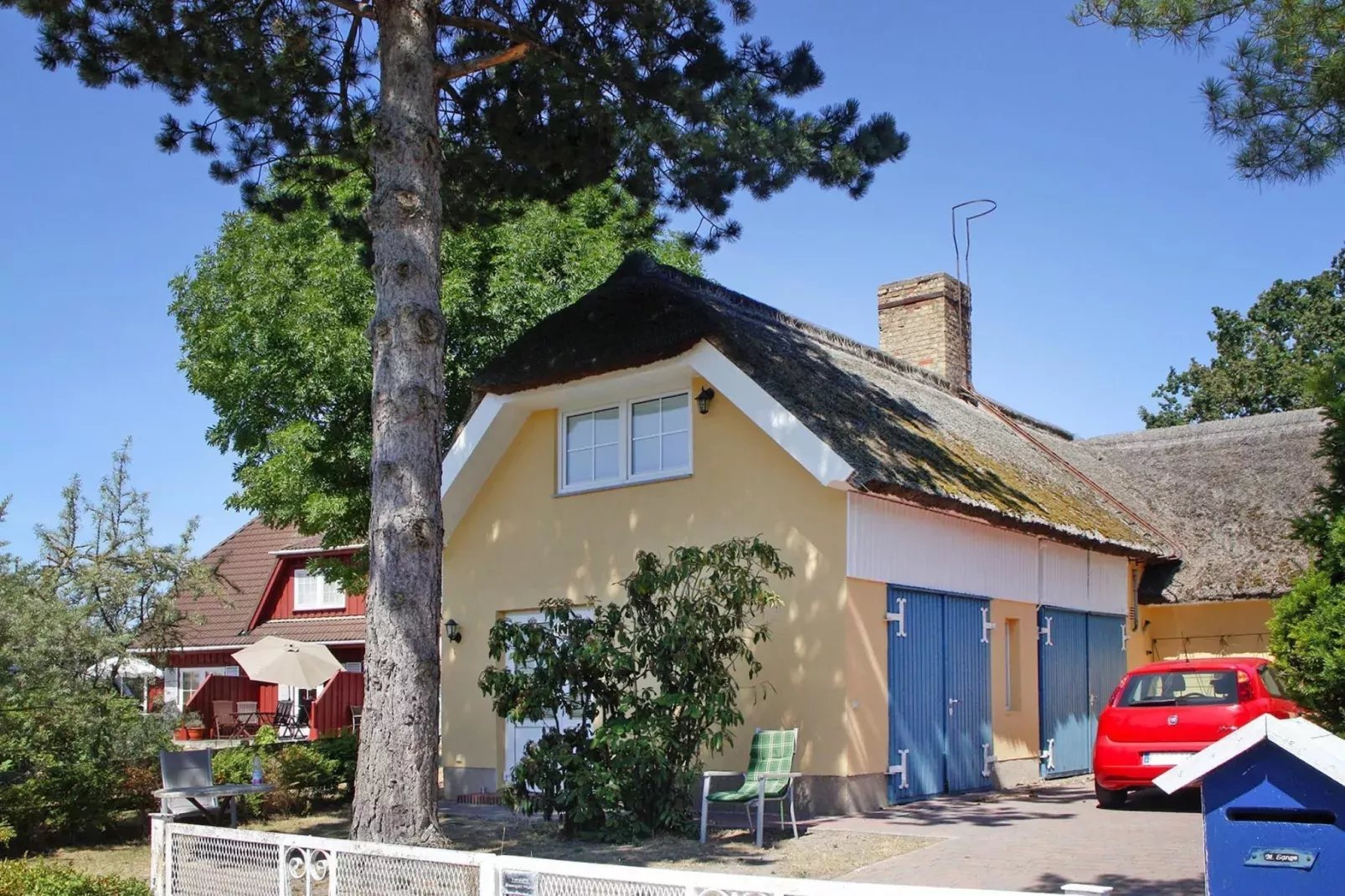 Ferienwohnung Wieck am Darß Ferienwohnung Lange-Exterior summer